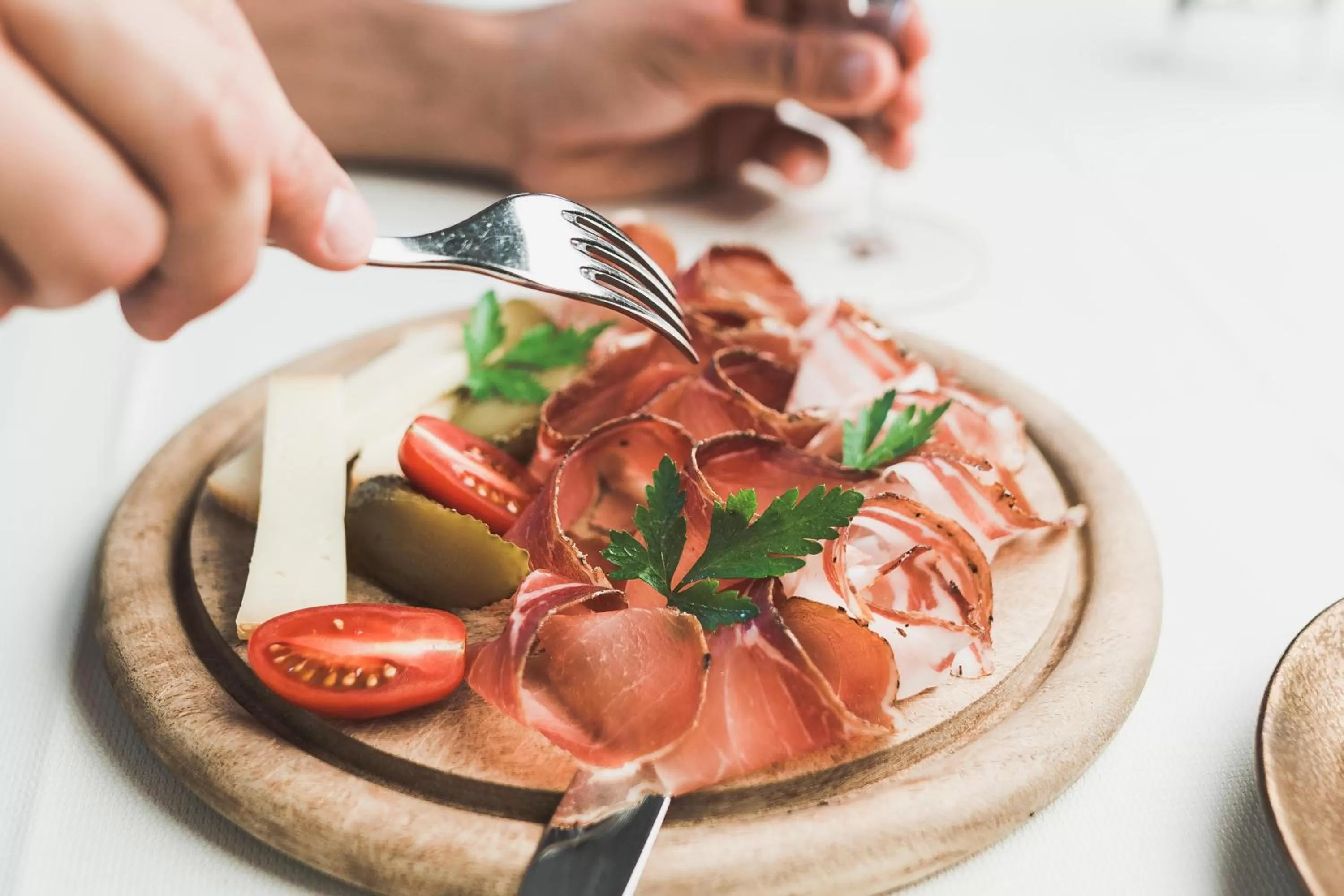 Food close-up in Hotel Am Sonneck