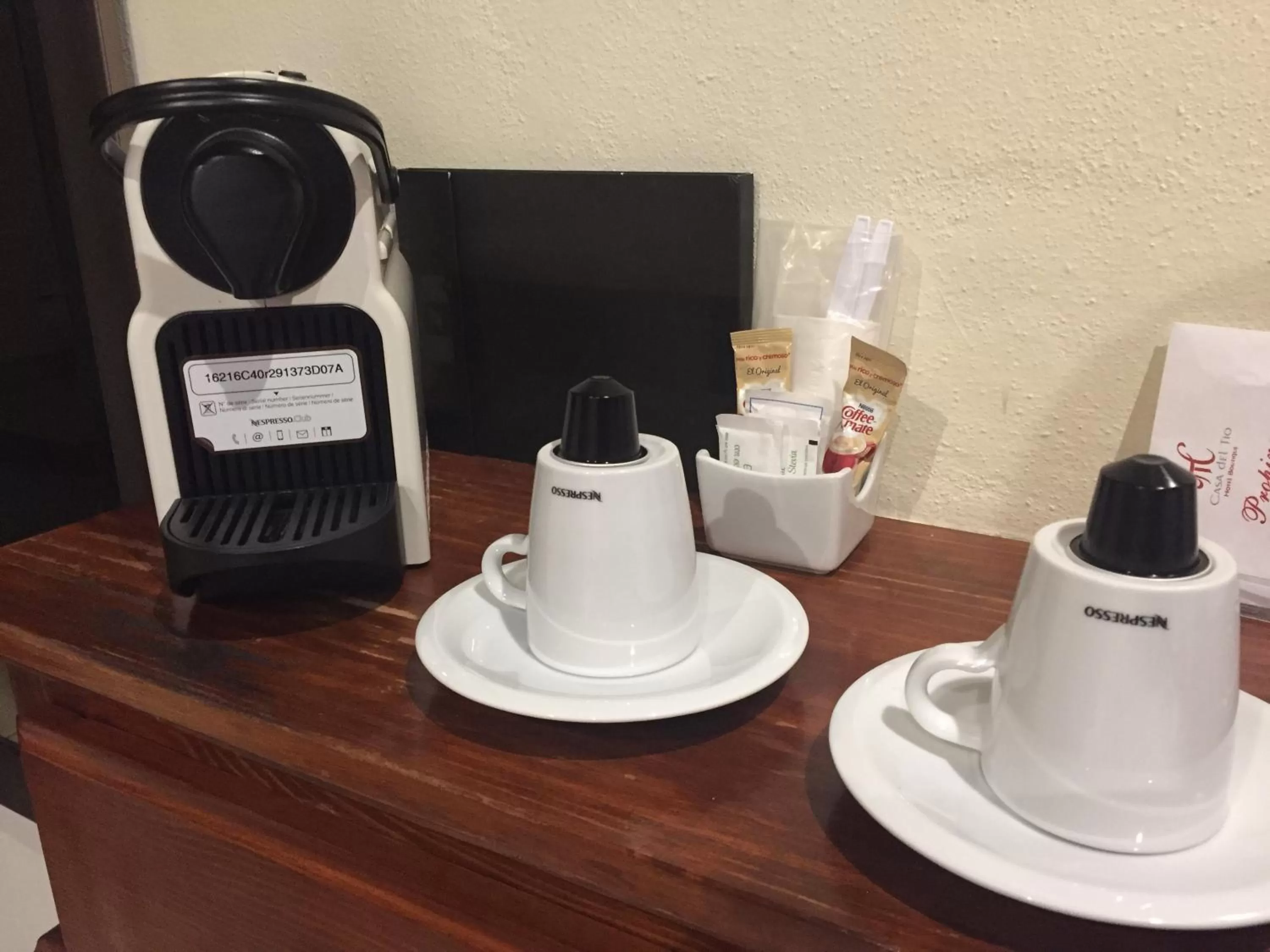 Coffee/tea facilities in Casa del Tio Hotel Boutique