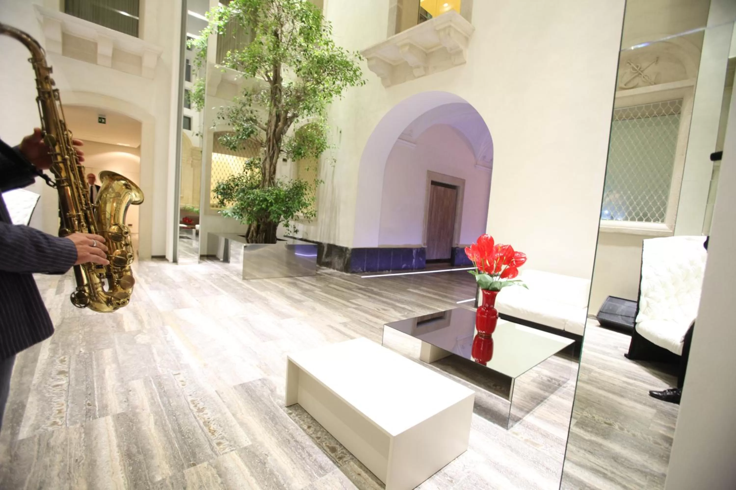 Decorative detail in Hotel Romano House