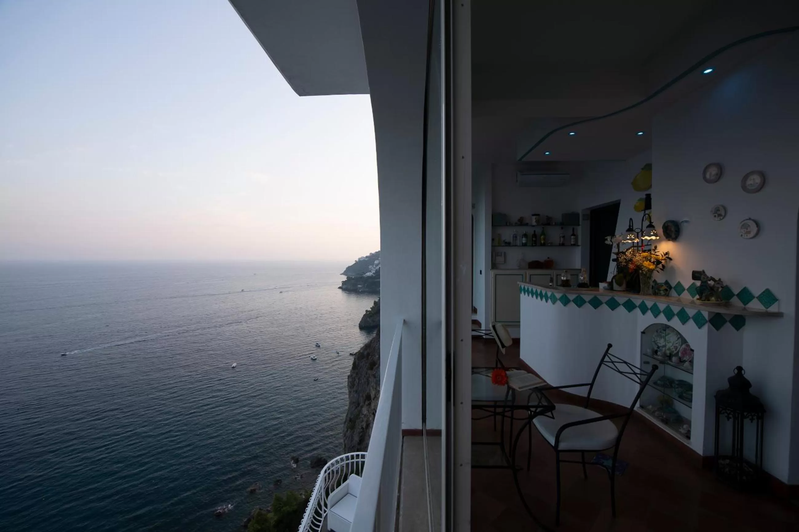 Sunset in Hotel La Ninfa