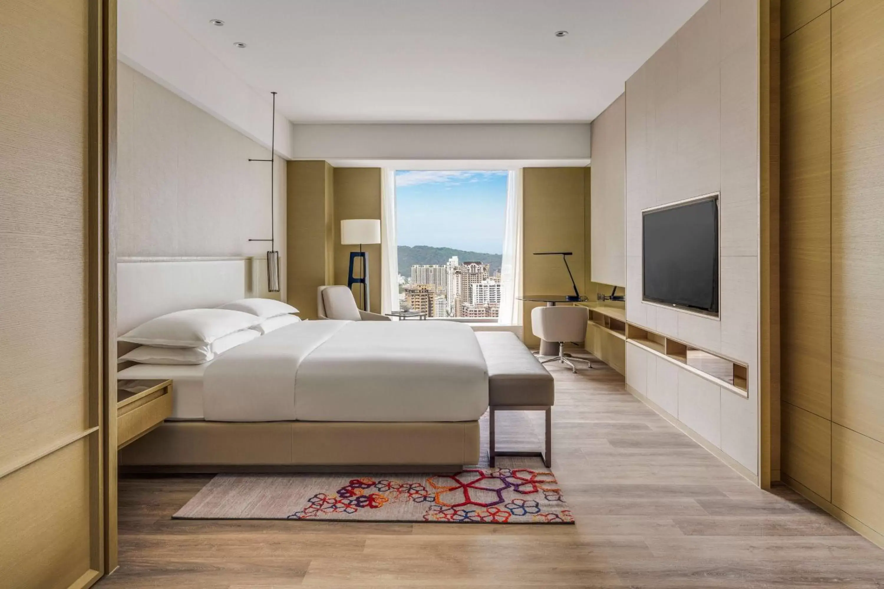 One-Bedroom Executive Grand King Suite with Executive Lounge Access in Kaohsiung Marriott Hotel One-Bedroom Executive Grand King Suite with Executive Lounge Access in Kaohsiung Marriott Hotel