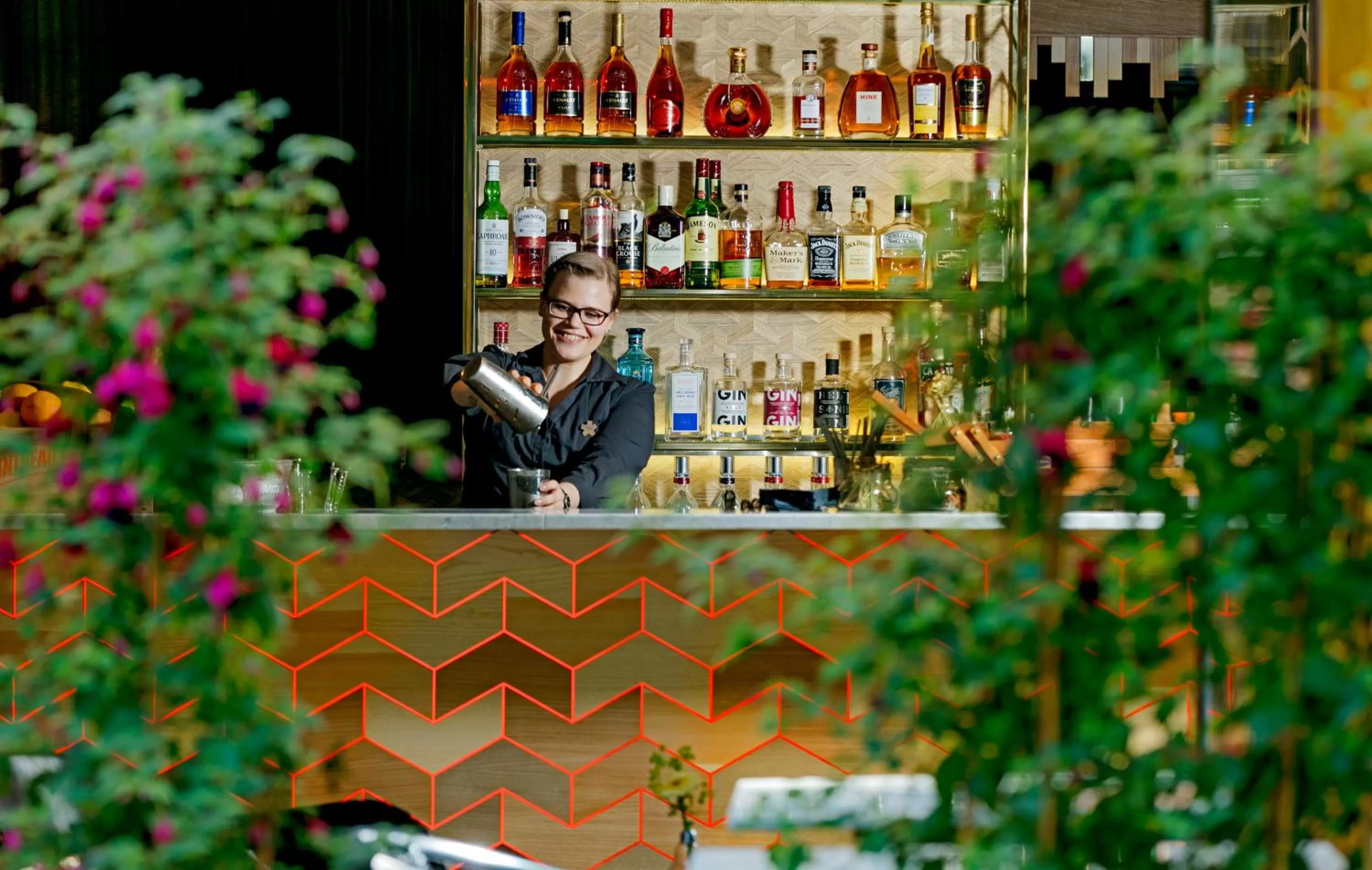 Lounge or bar in Hotel Klaus K