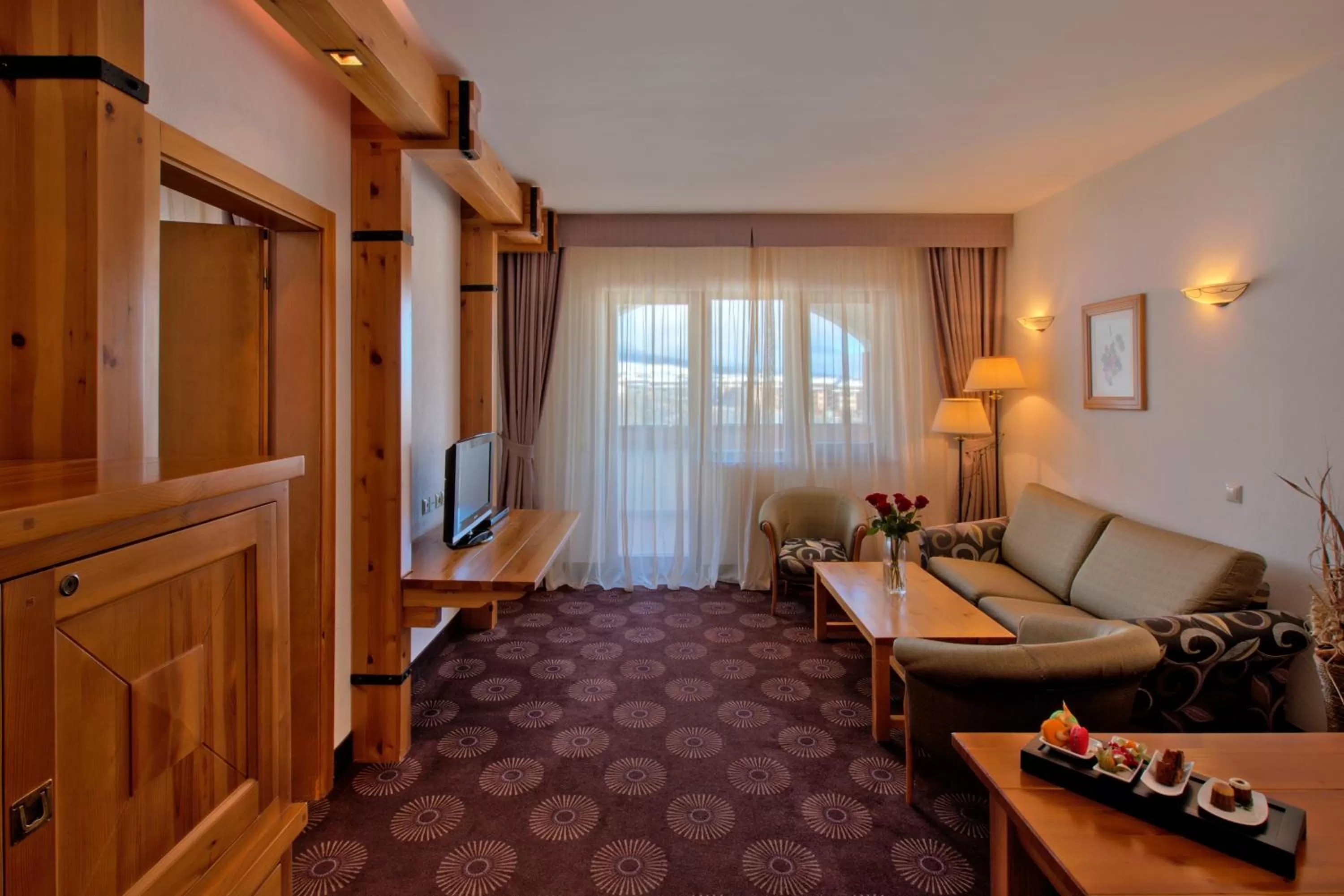 Living room in Kempinski Hotel Grand Arena Bansko