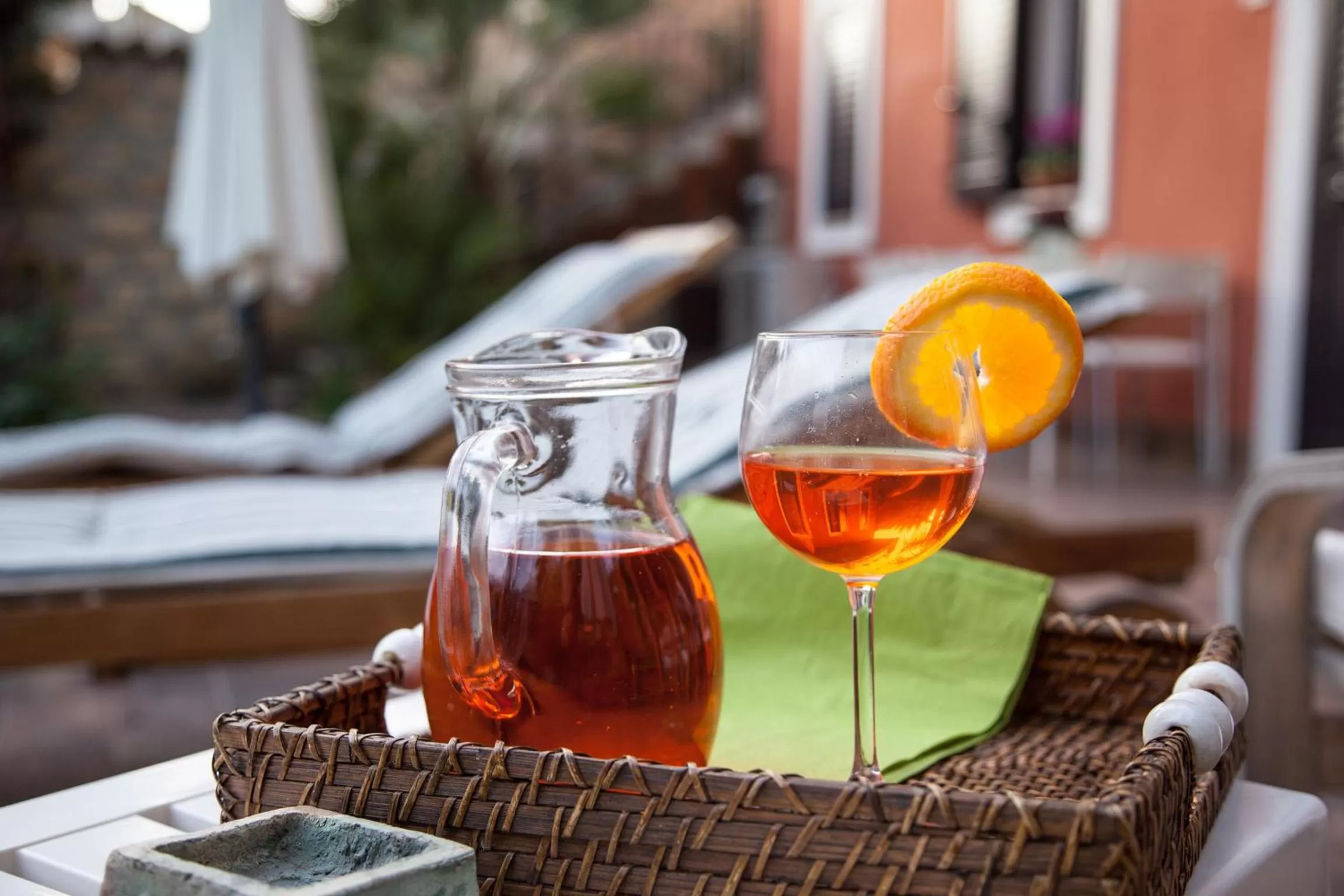 Decorative detail in B&B Villa del Sole Relais