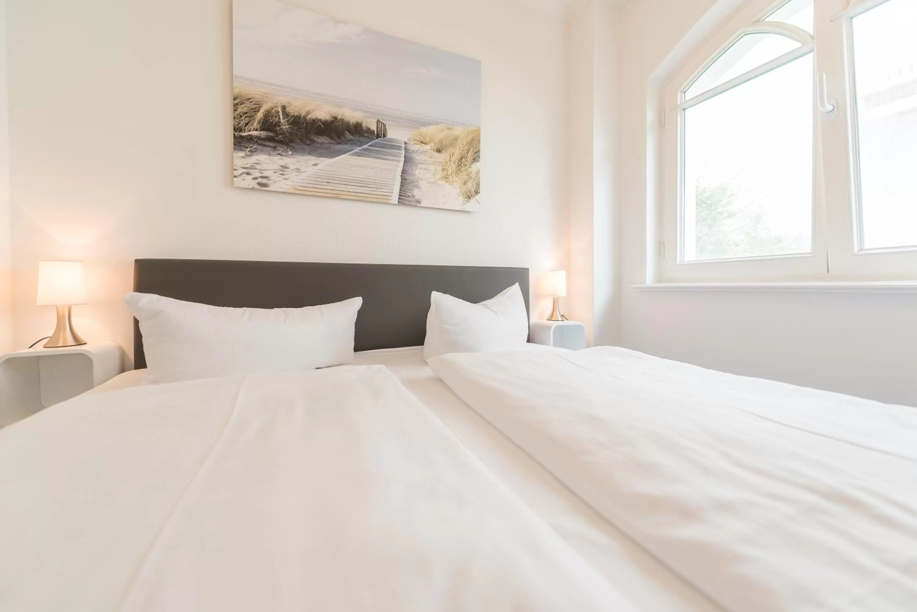 Bed in Strandhaus Belvedere