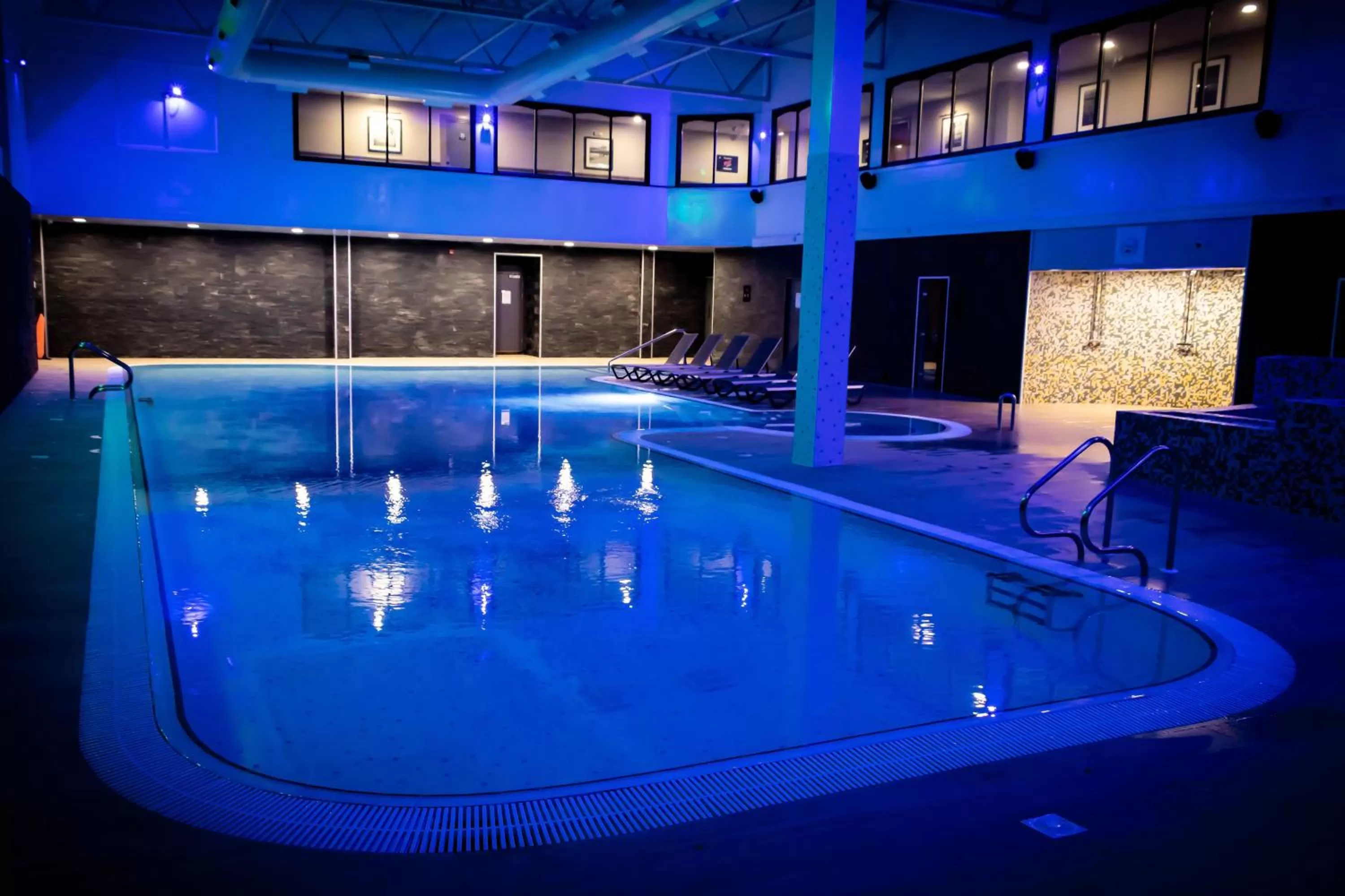 Swimming pool in Village Hotel Blackpool