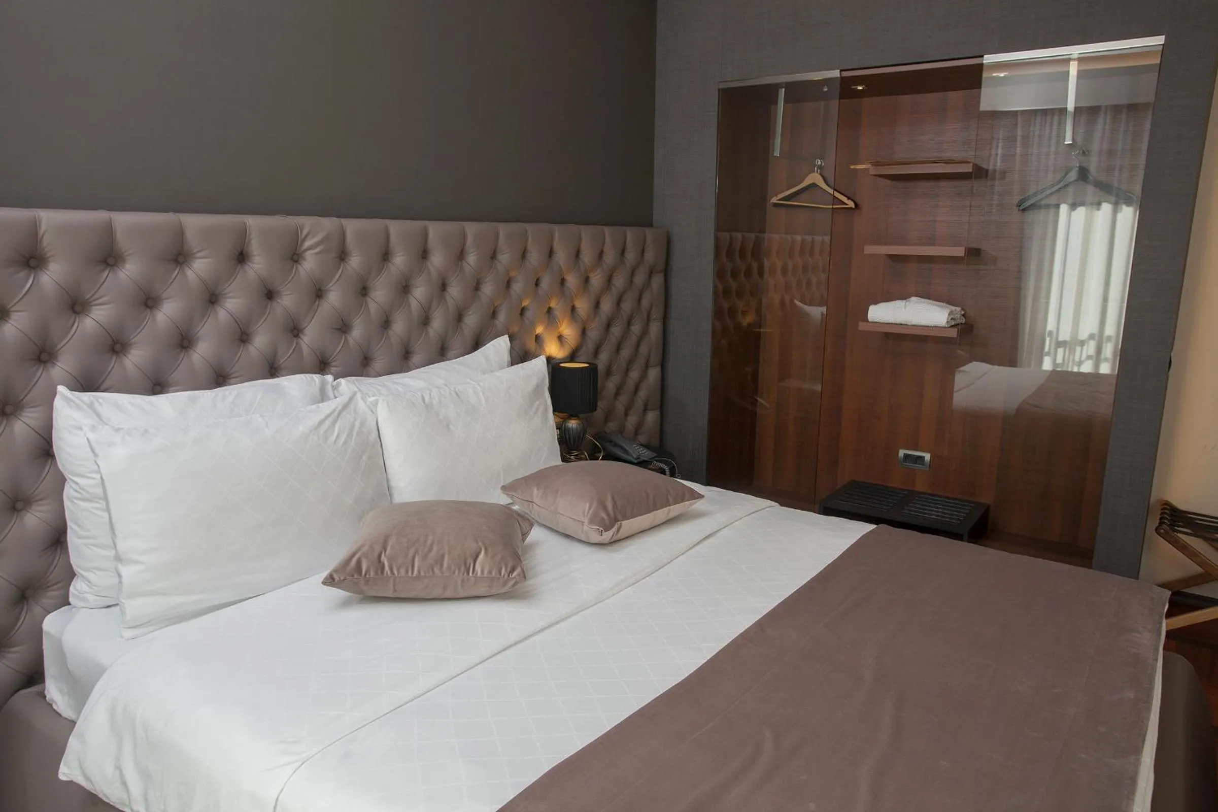 Bed in Solun Hotel & SPA