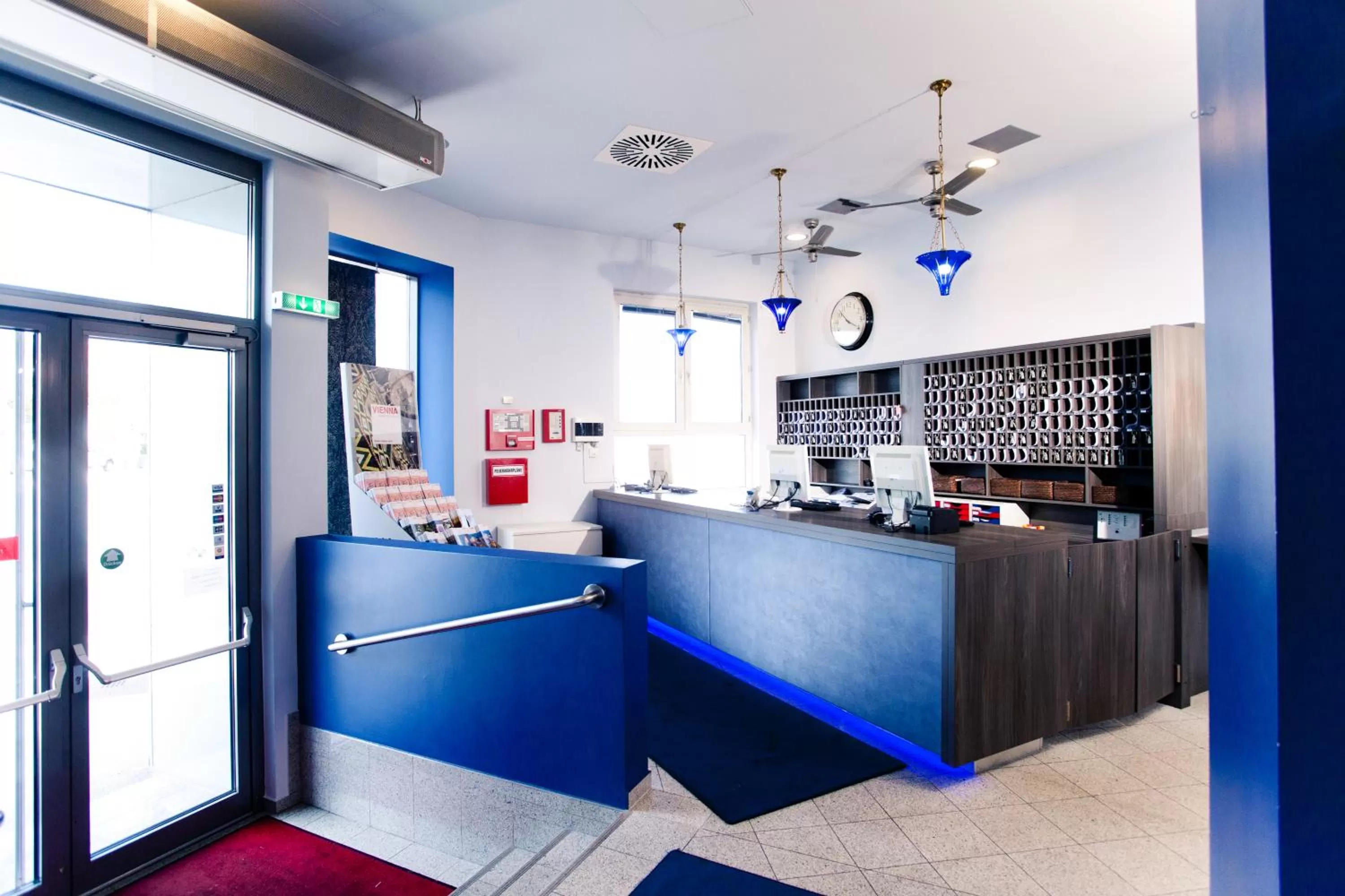 Lobby or reception in Lenas Donau Hotel