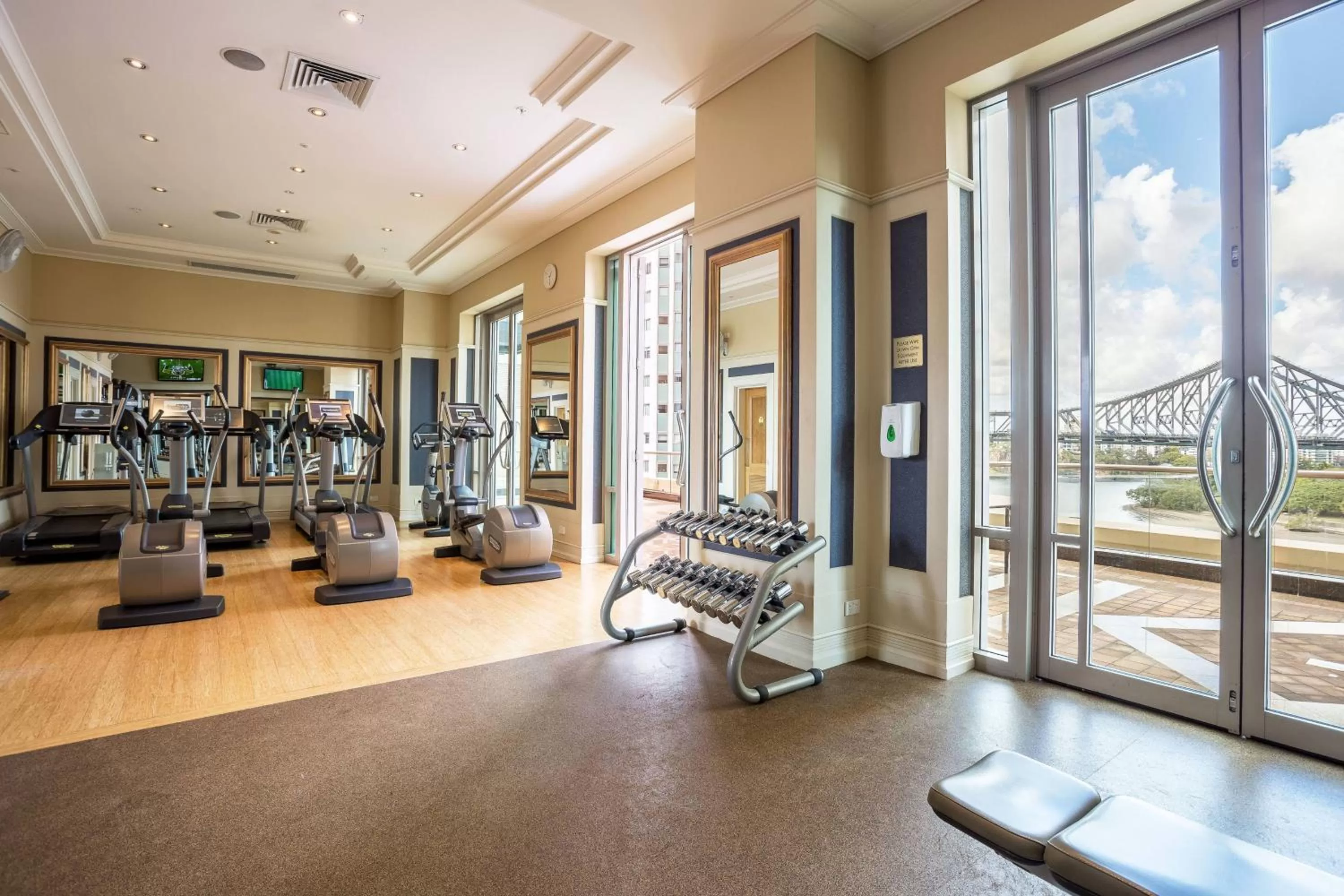 Fitness centre/facilities in Brisbane Marriott Hotel