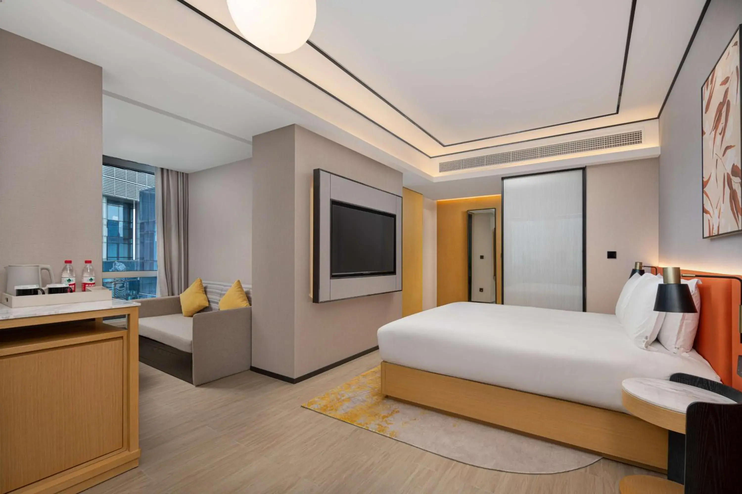 Premium King Room in Hilton Garden Inn Shanghai Lujiazui Premium King Room in Hilton Garden Inn Shanghai Lujiazui