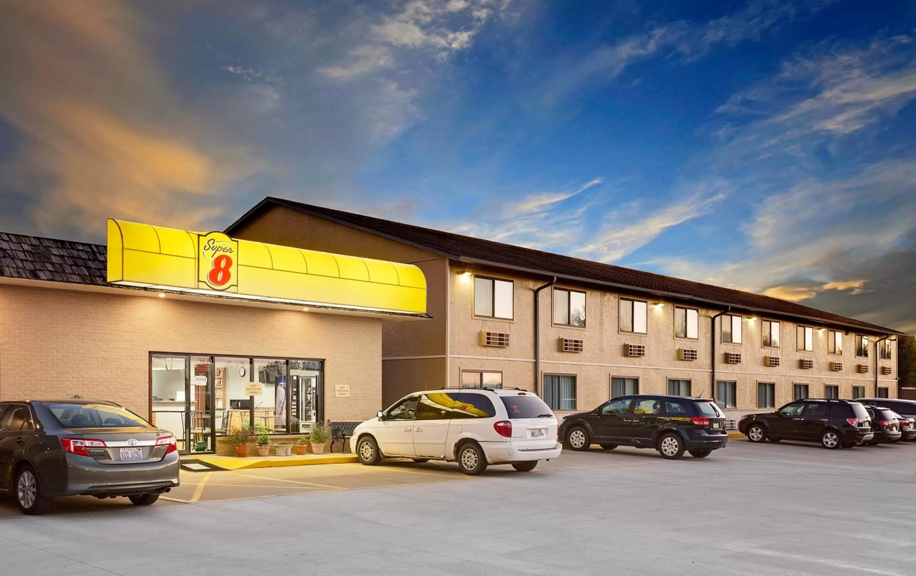 Property building in Super 8 by Wyndham Macomb