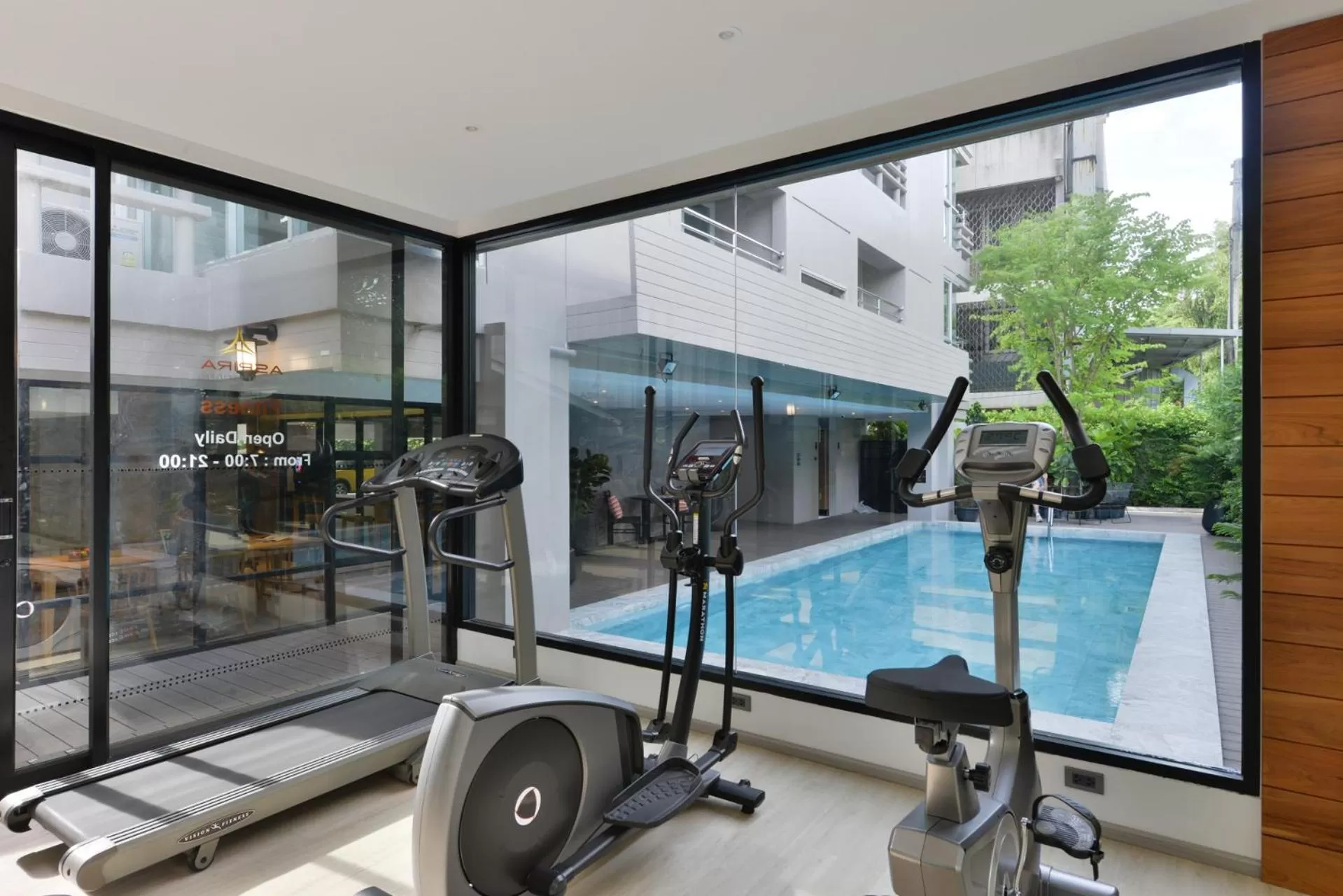 Fitness centre/facilities in Aspira Tropical Residence Thong Lor