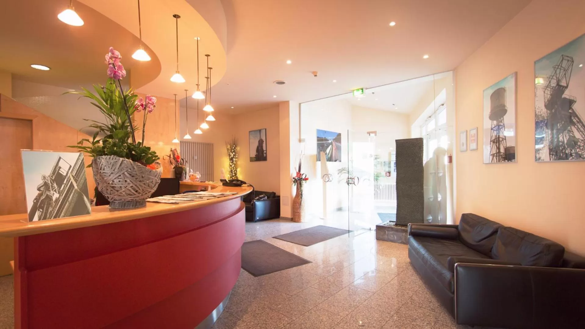 Lobby or reception in Excelsior Bochum