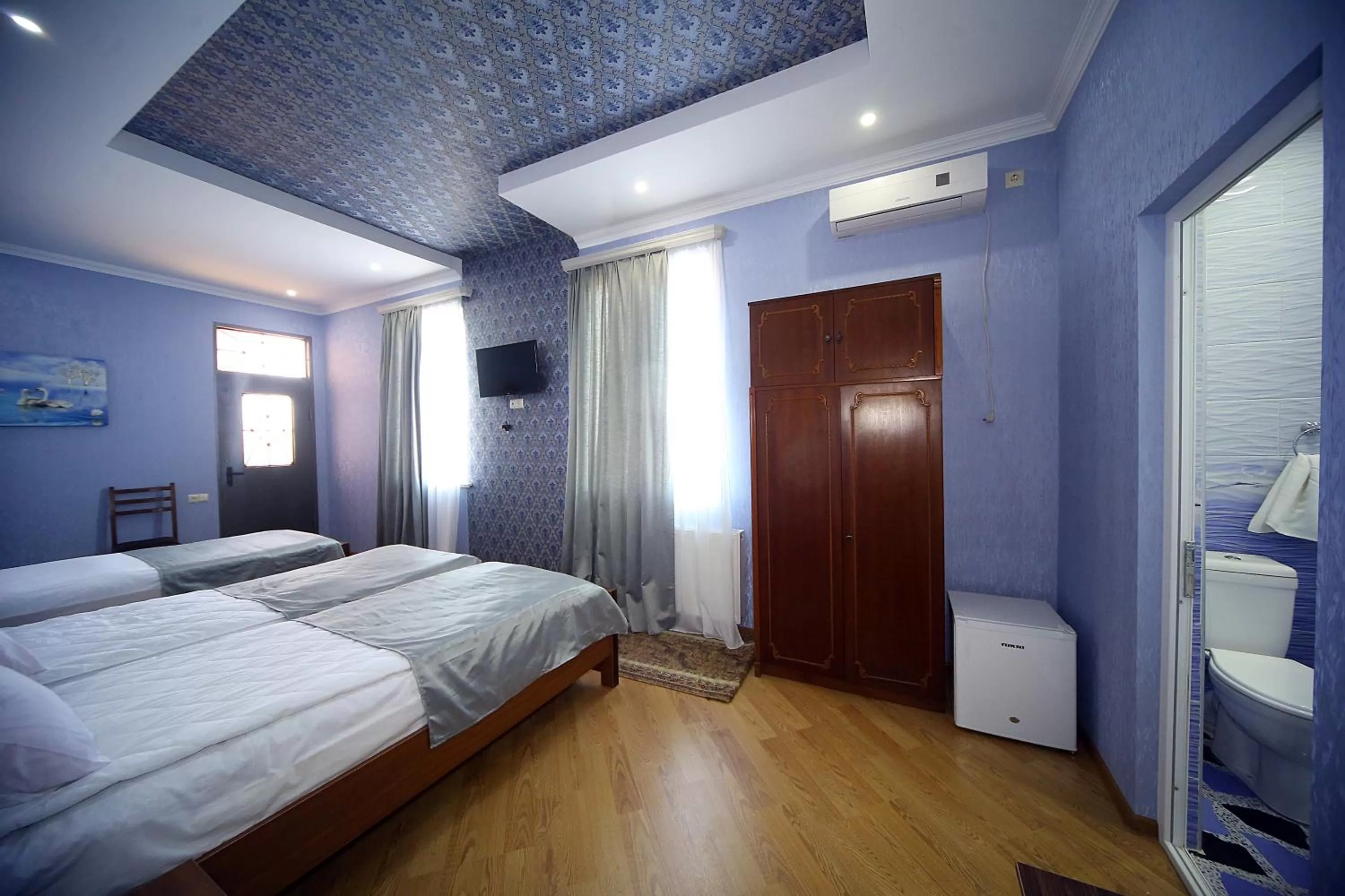 People, Bed in Hotel Harmony