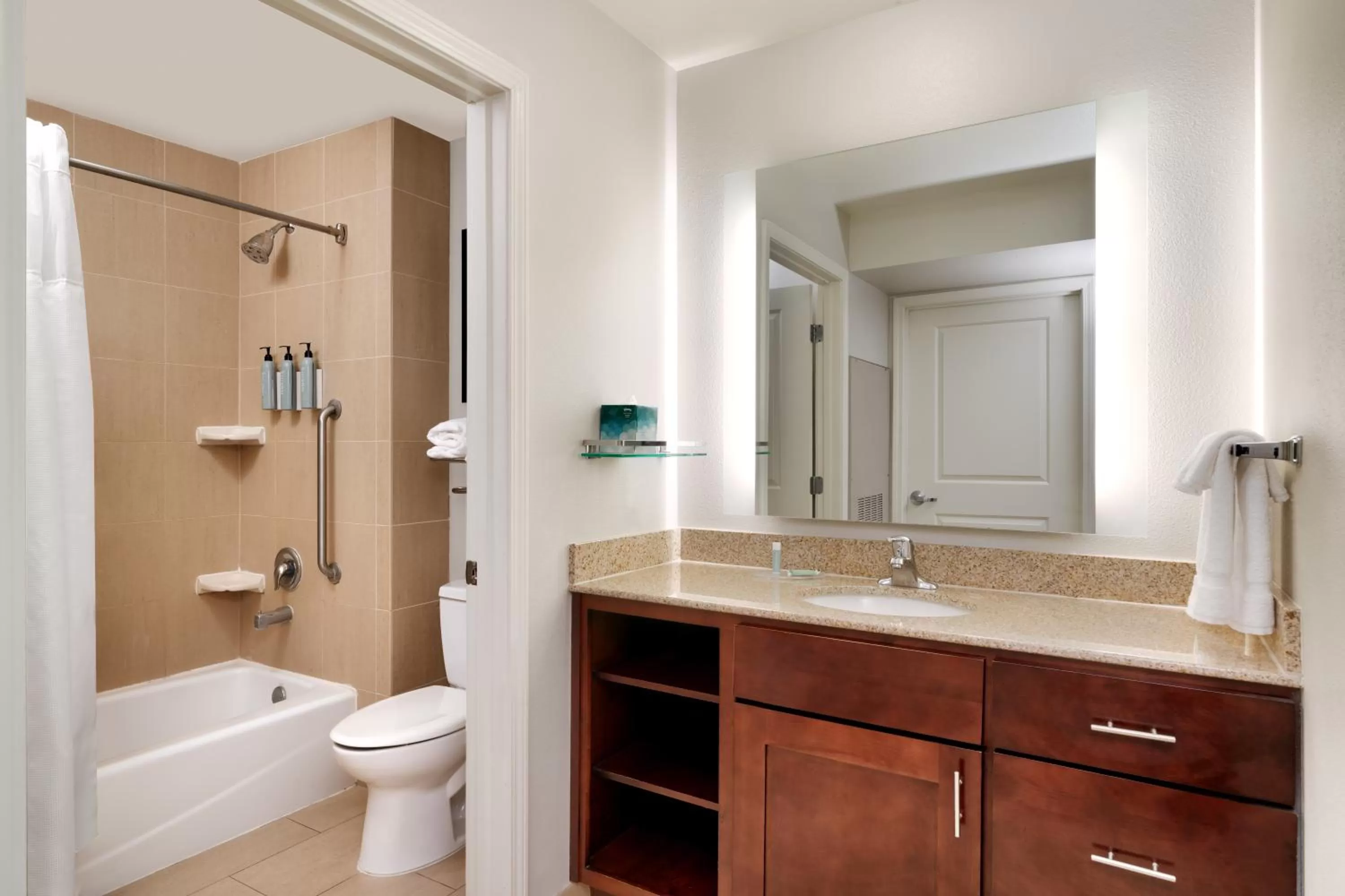 Bathroom in Residence Inn by Marriott Houston I-10 West/Park Row