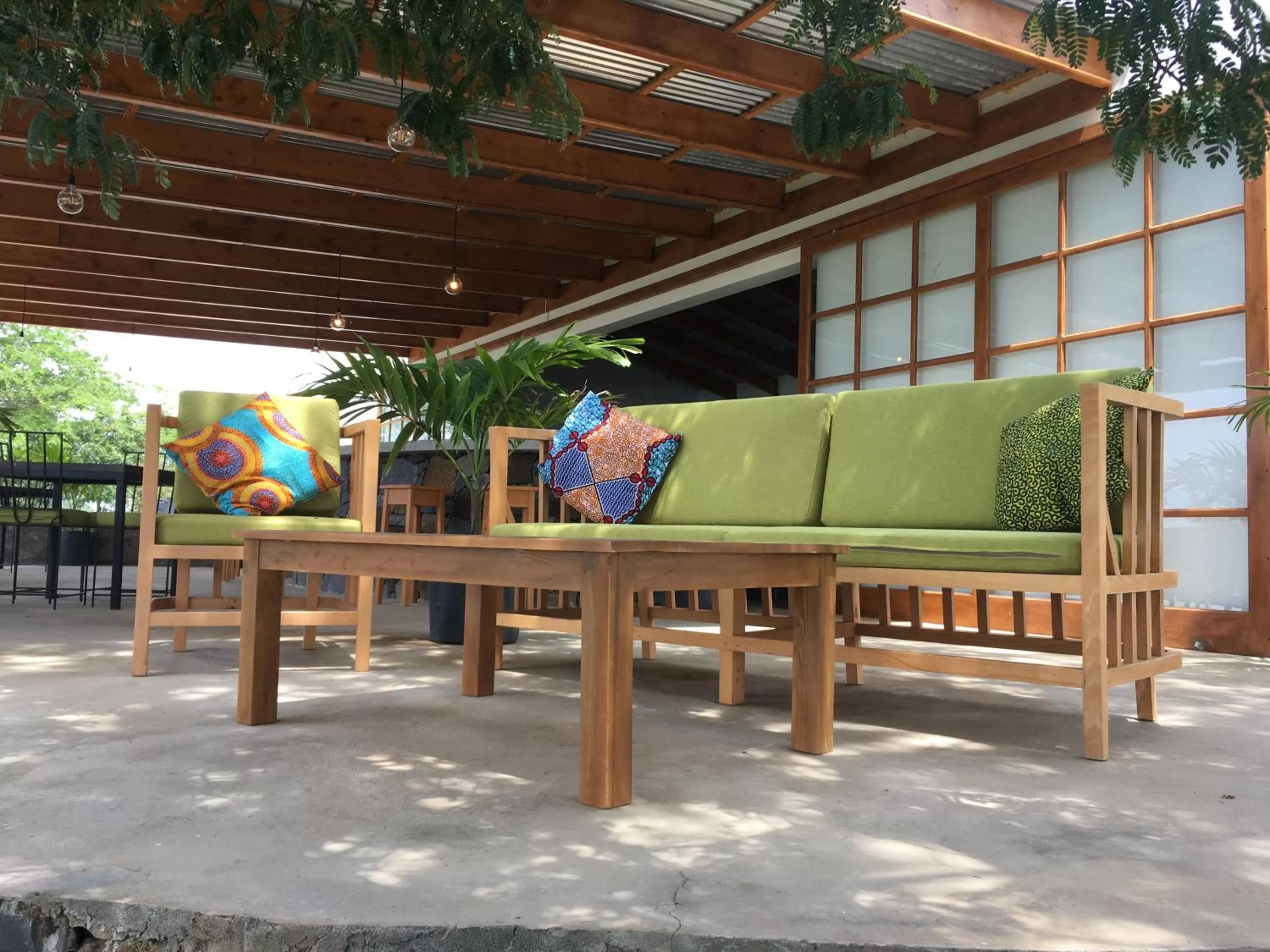 Lounge or bar in La Fora Ecolodge