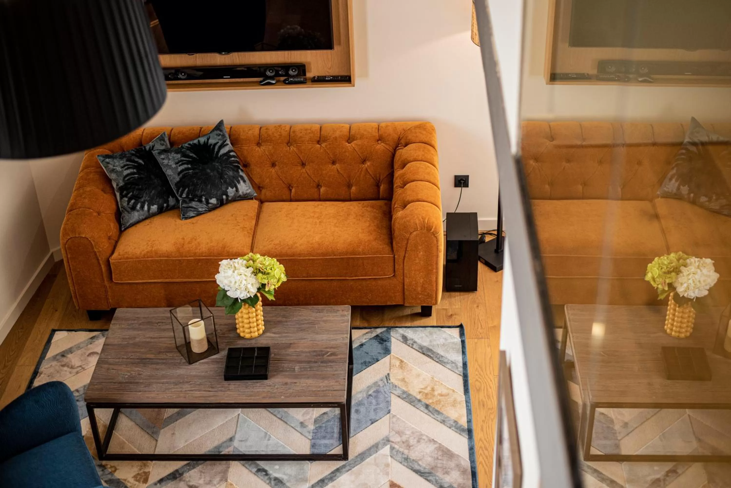 Living room in Palma Suites