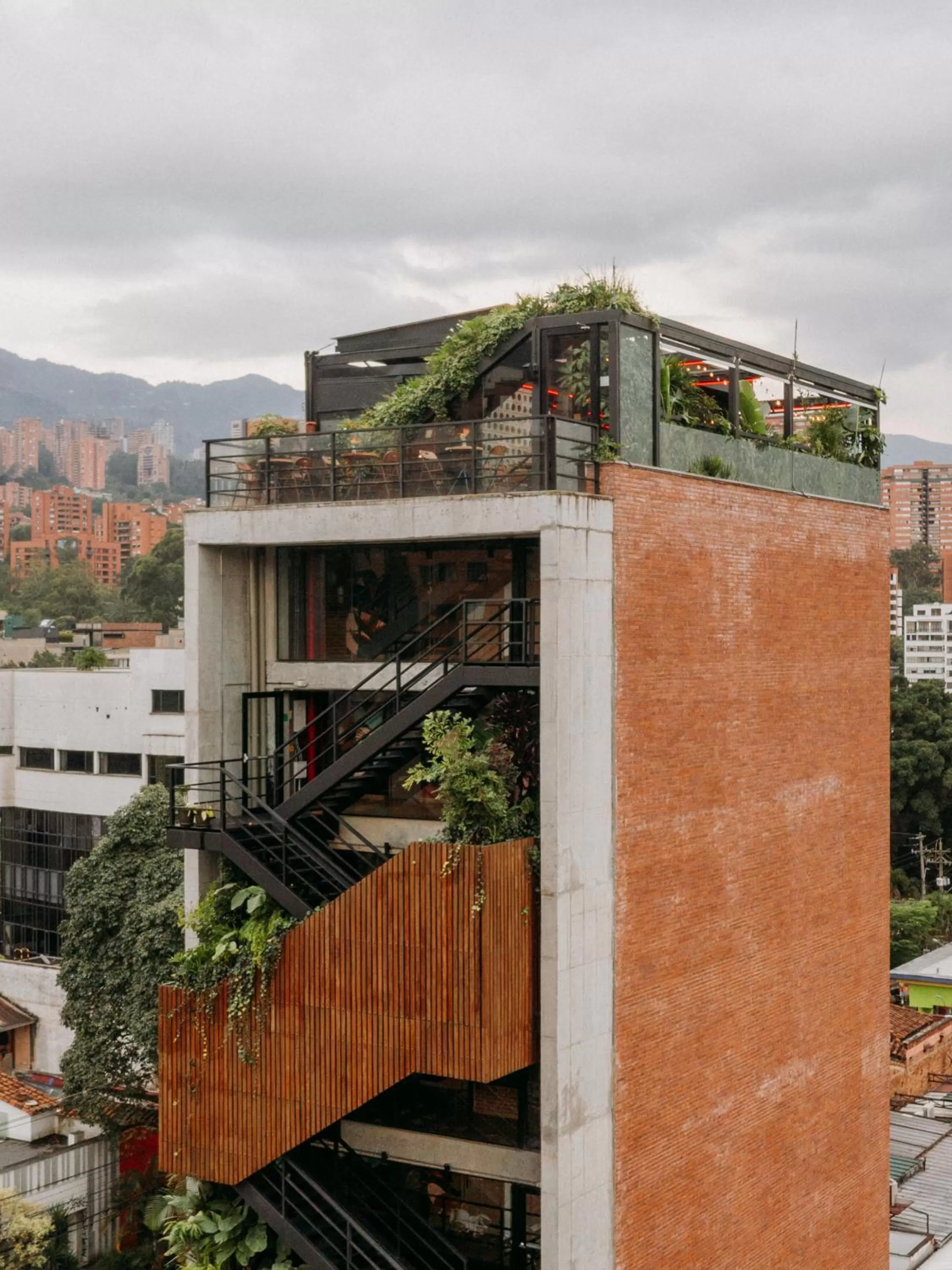 Property building in The Somos Beats Hotel & Rooftop