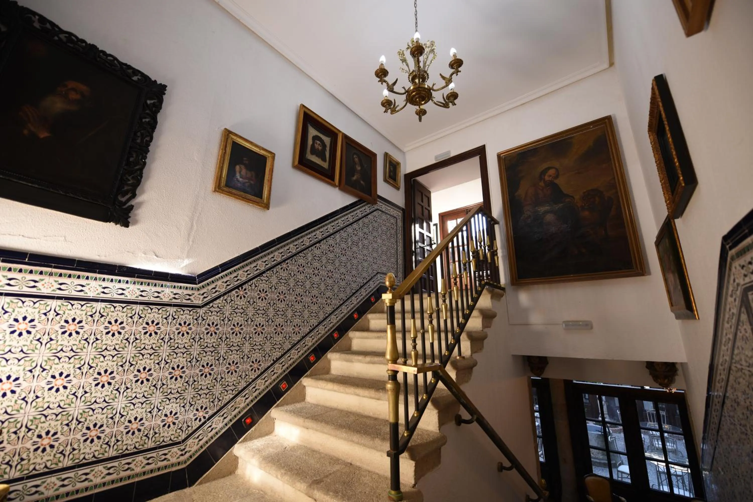 Lobby or reception in Hosteria Real de Zamora