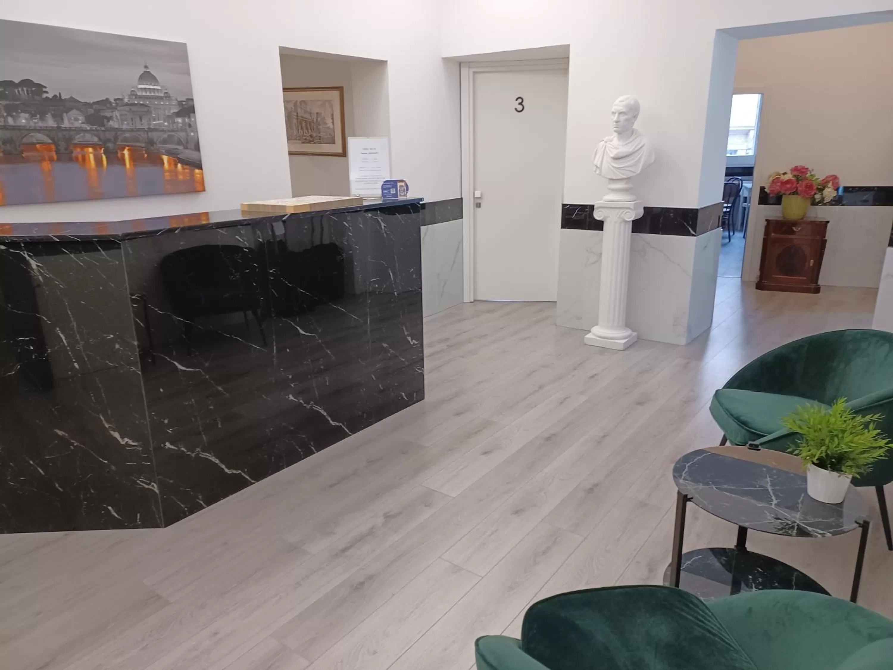 Lobby or reception in Hotel Mimosa Pantheon