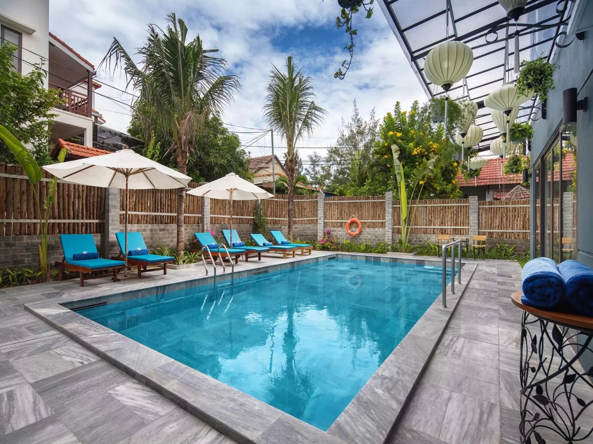 Decorative detail in The Blue Alcove Hotel