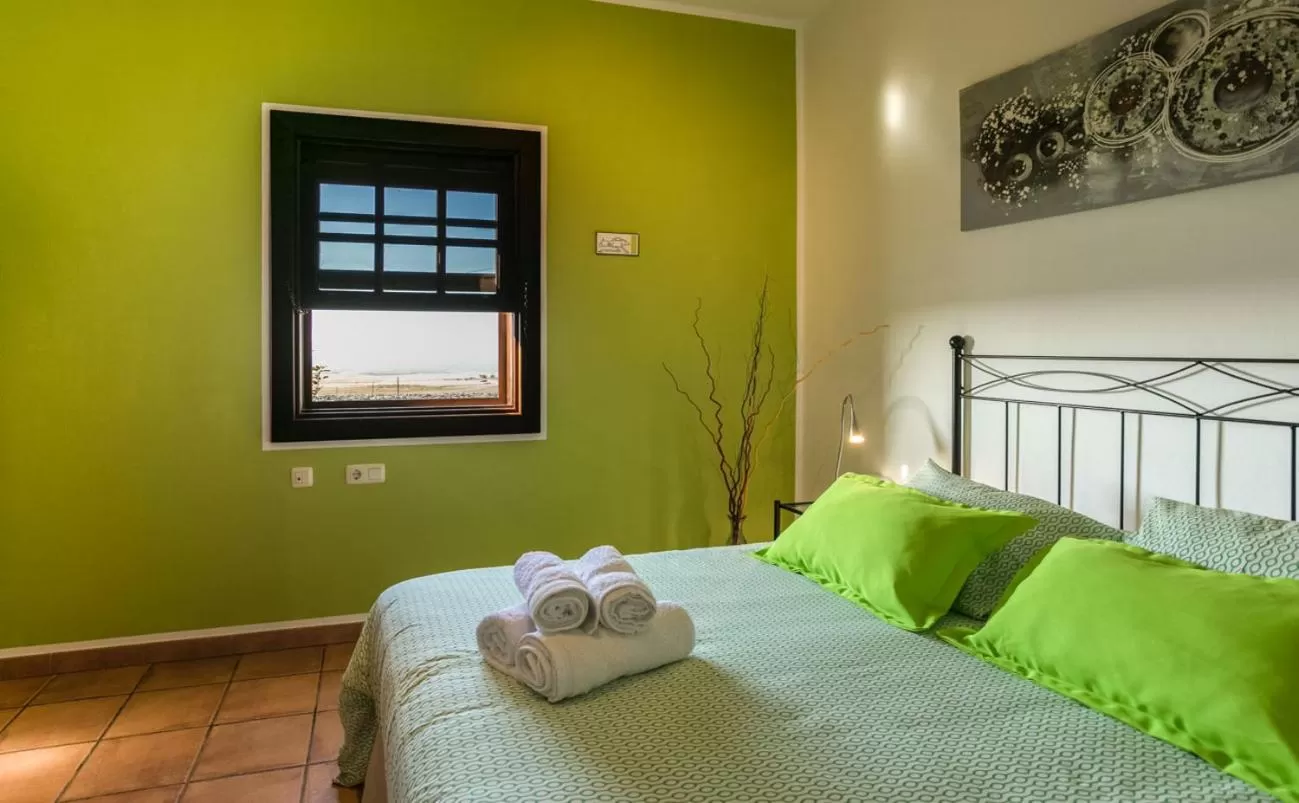 Bed in Villa El Jable Lanzarote