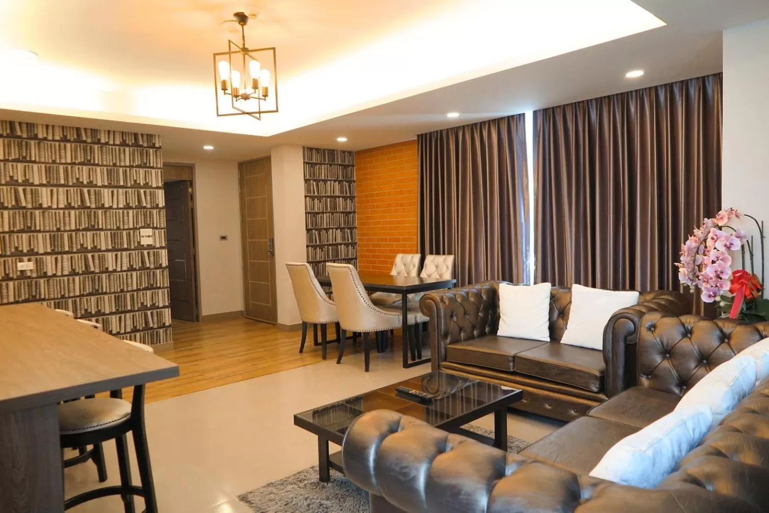 Photo of the whole room in V20 Boutique Jacuzzi Hotel