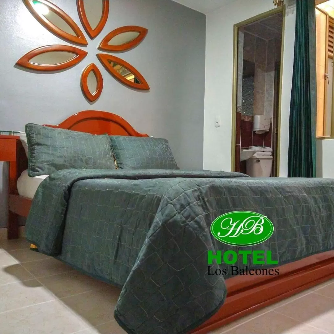 Bed in HOTEL LOS BALCONES