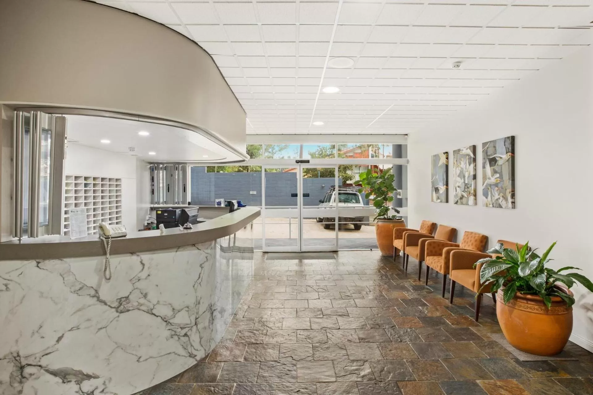 Lobby or reception in Port Pacific Resort