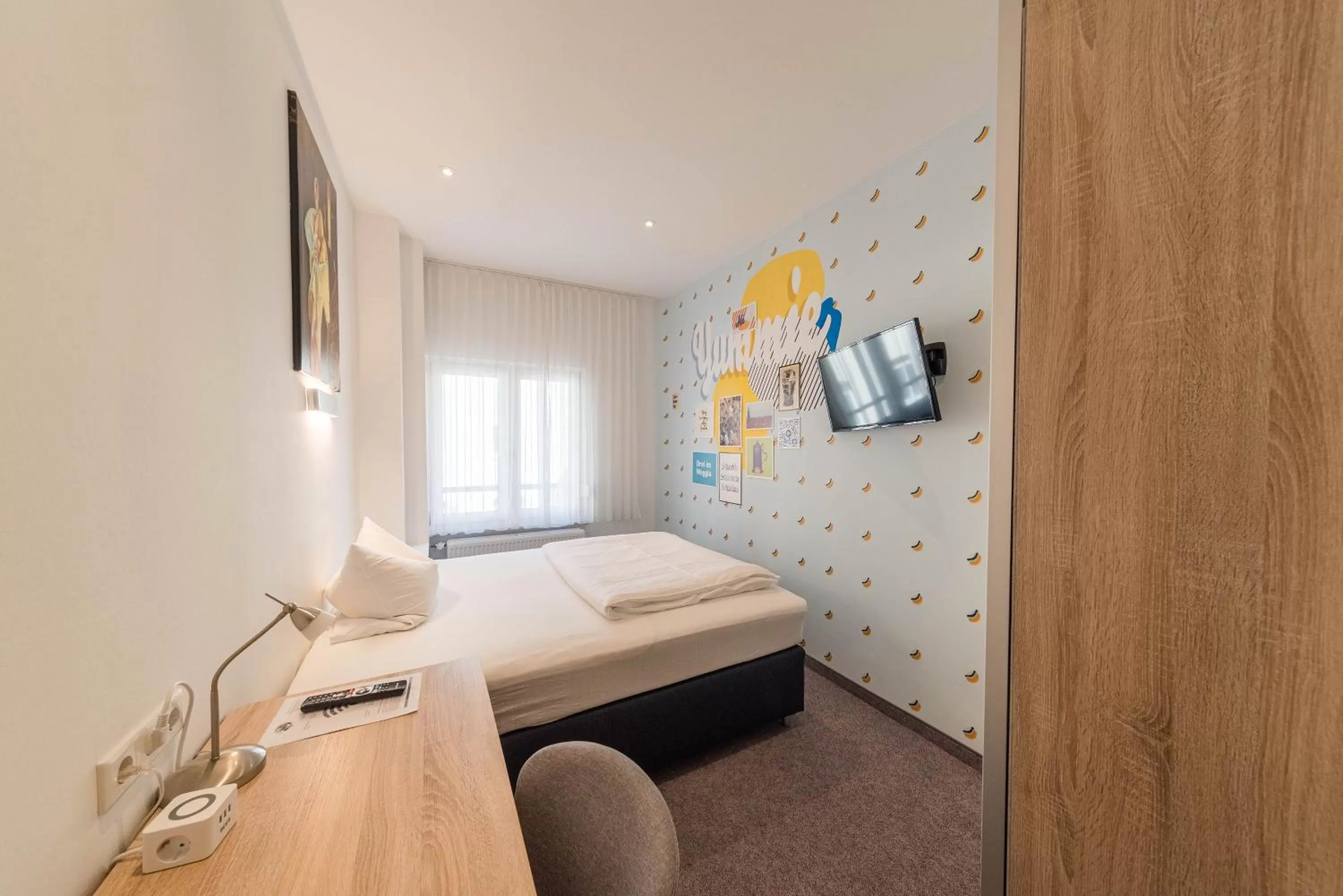 Staff, Bed in PrivatHotel Probst