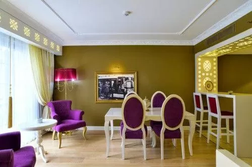 Seating area in Altın Otel & Spa Balıkesir