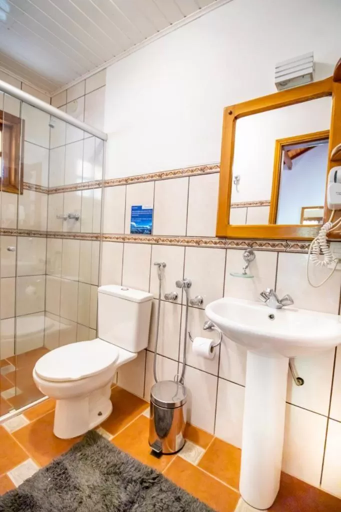 Bathroom in Pousada Ricanto Amore Mio