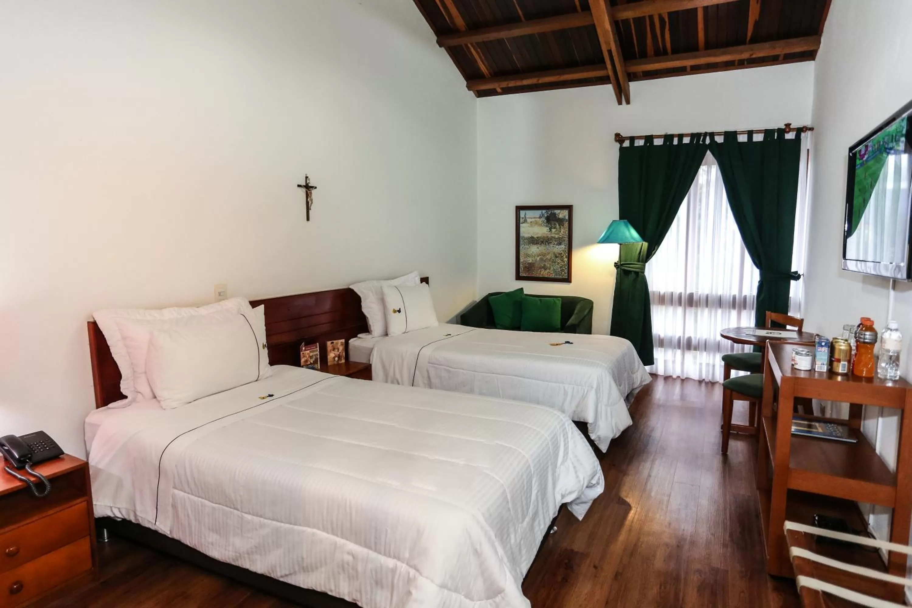 Bed in Hotel Casa de los Fundadores