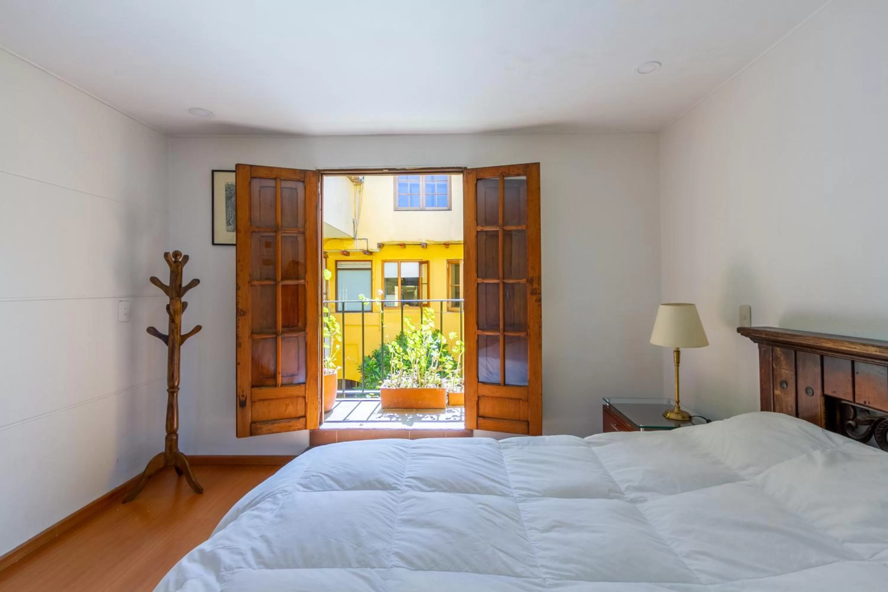 Bed in Apartaestudios La Candelaria