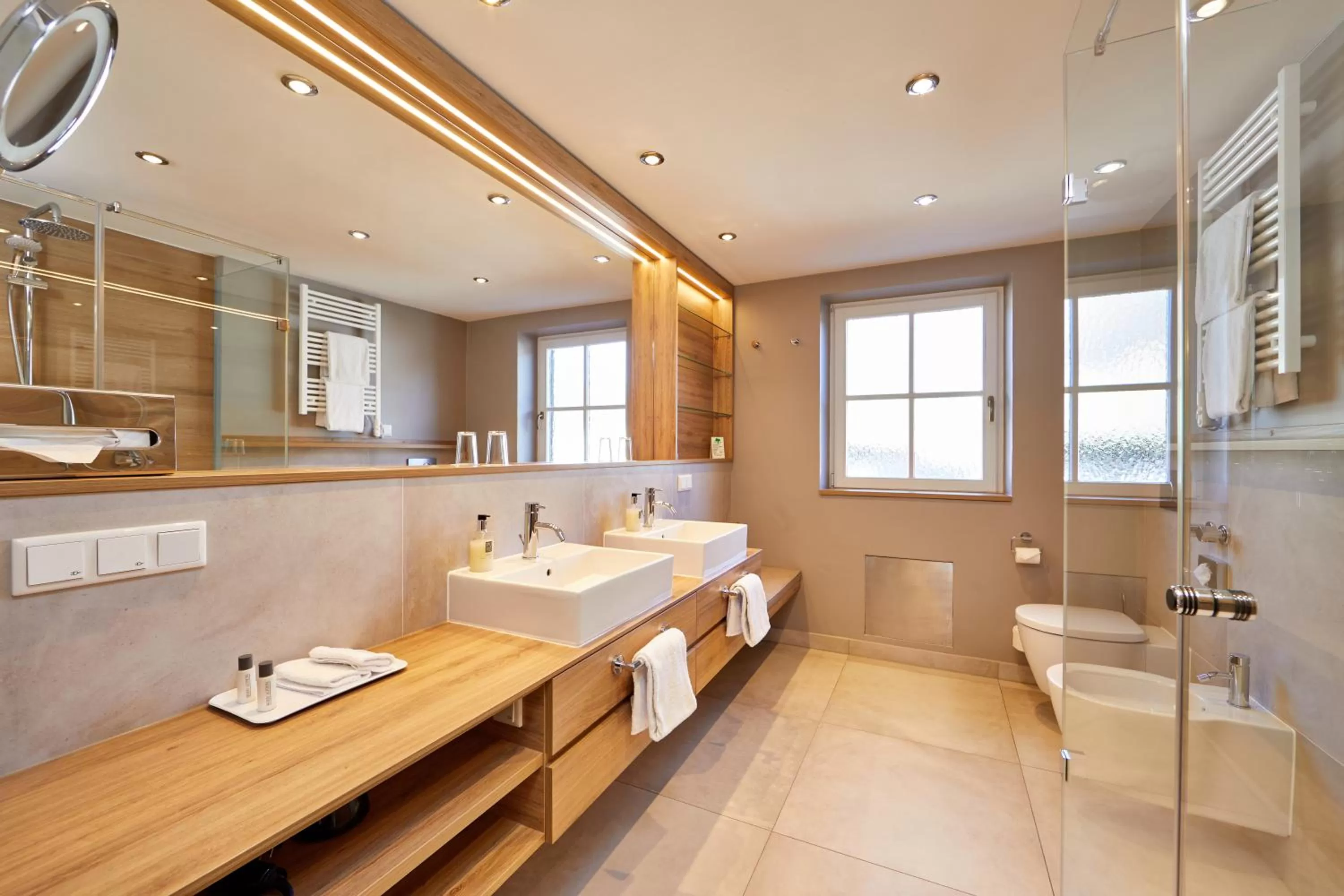 Bathroom in Hotel Zugspitze