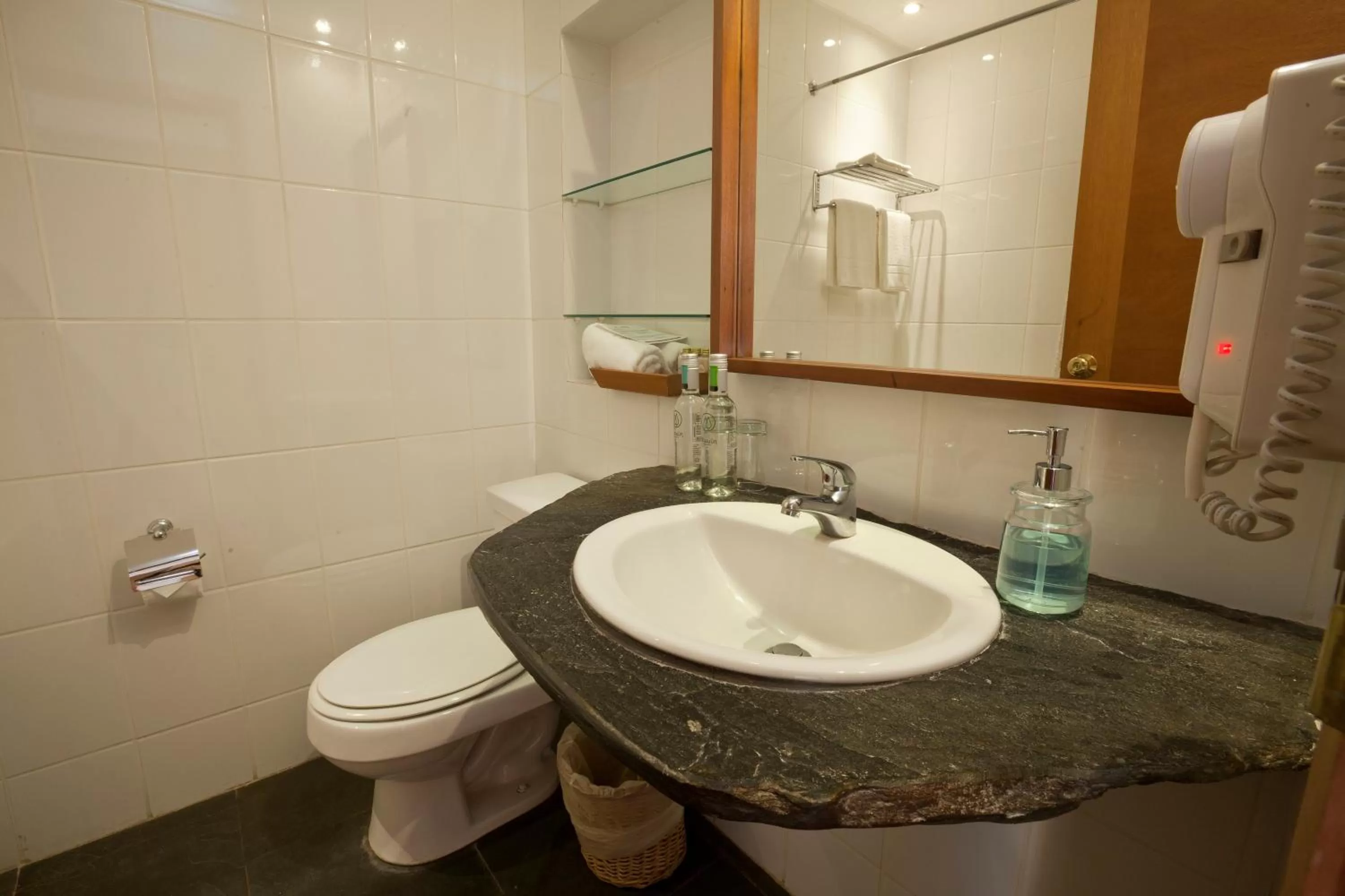 Bathroom in Hotel Antumalal