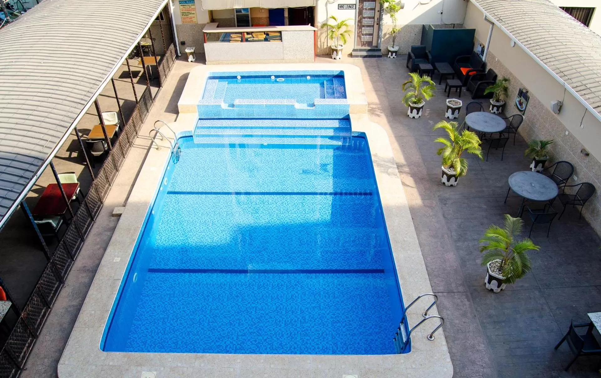 Swimming pool in Residency Hotel Area11 Garki Abuja