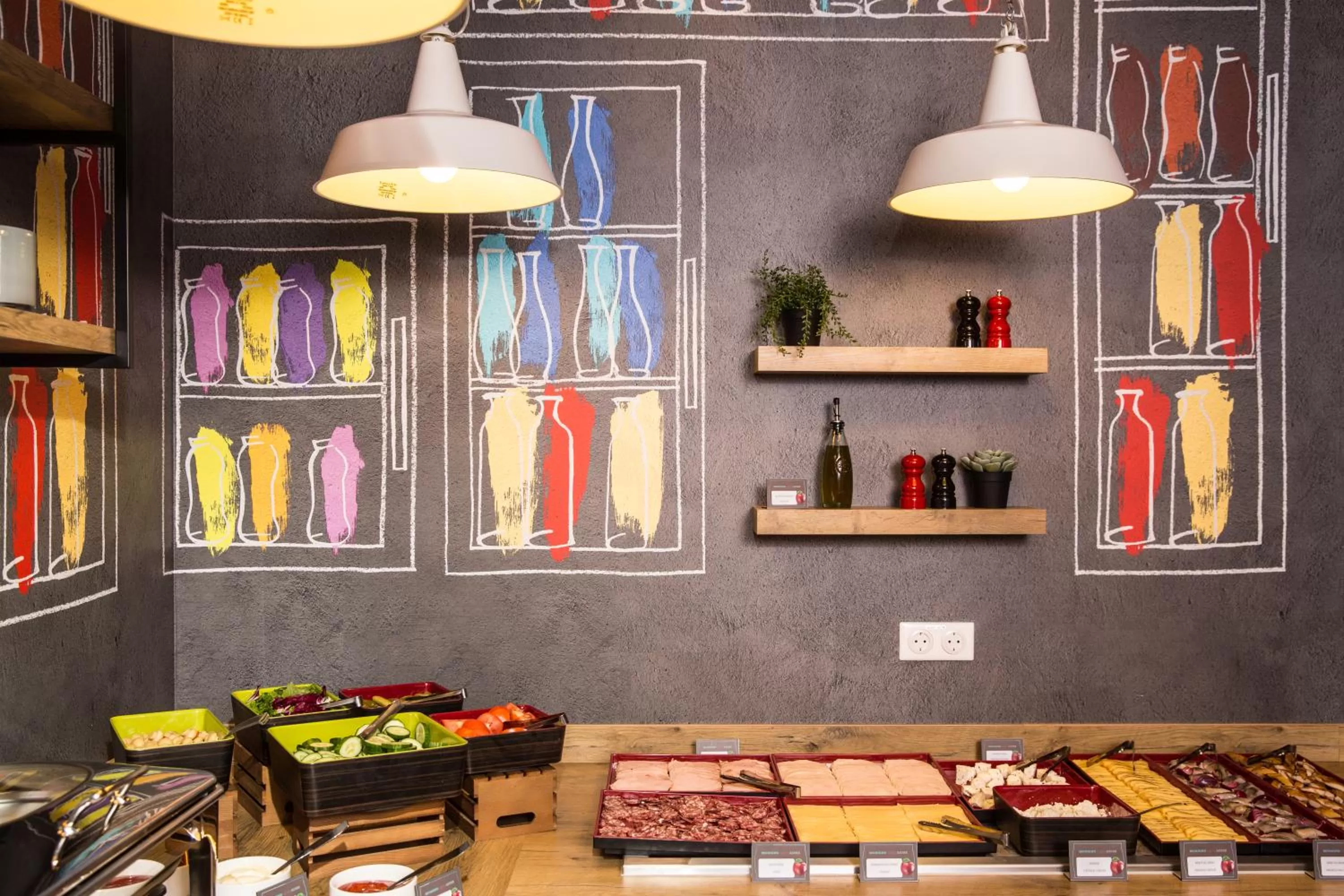 Breakfast in ibis Vilnius Centre