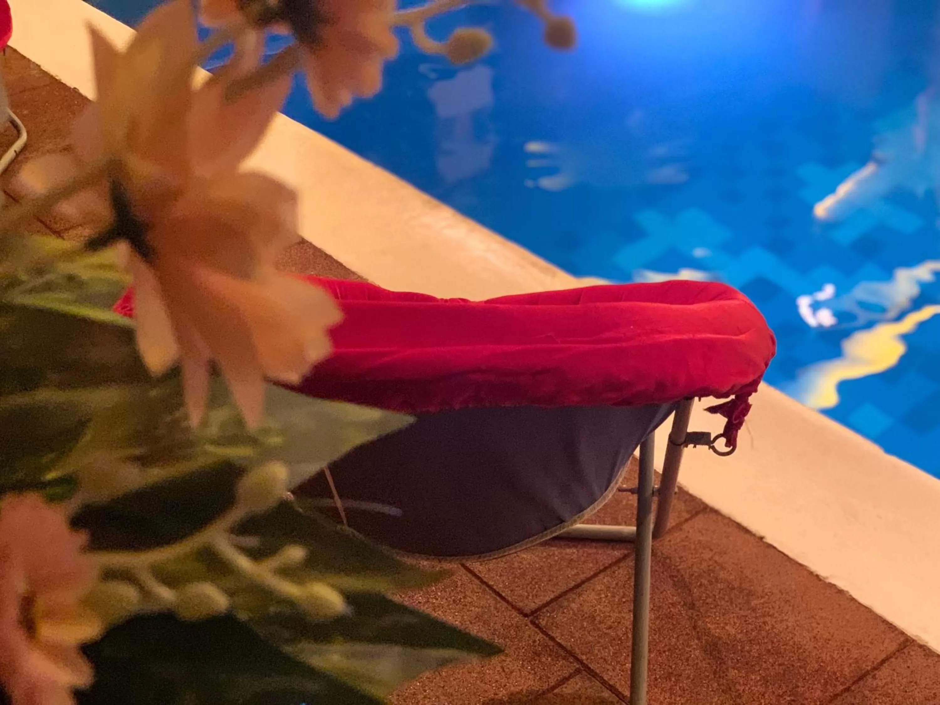 Swimming pool in Hotel Rosa Blu