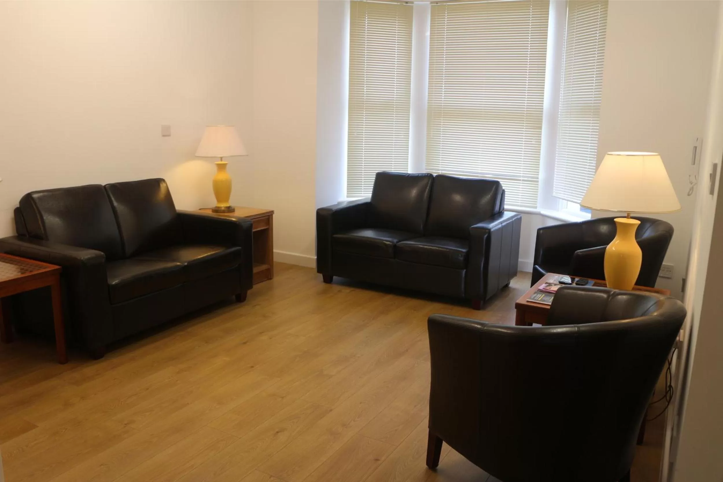 Living room in Oscar Lodge