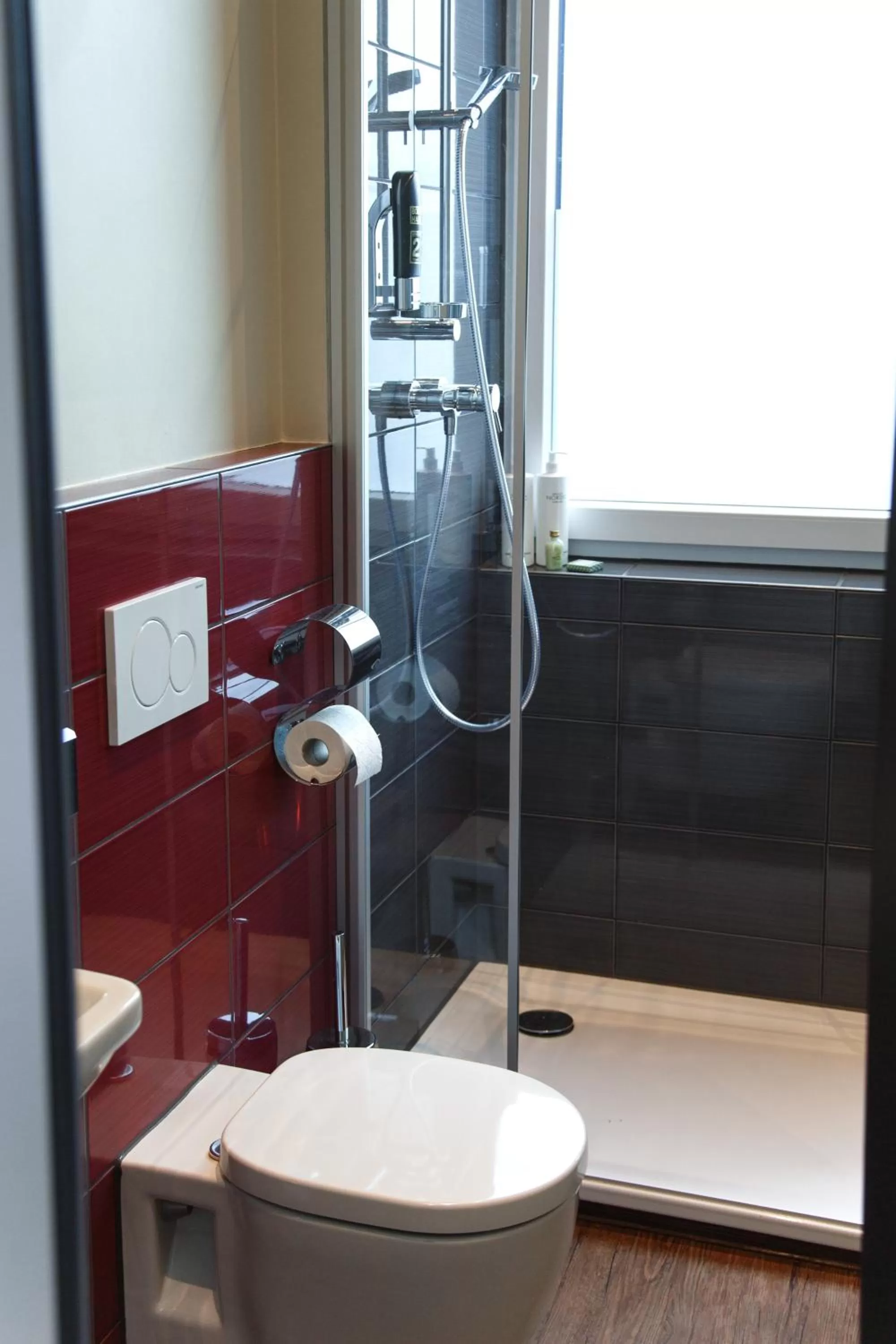 Shower in Base Apartments