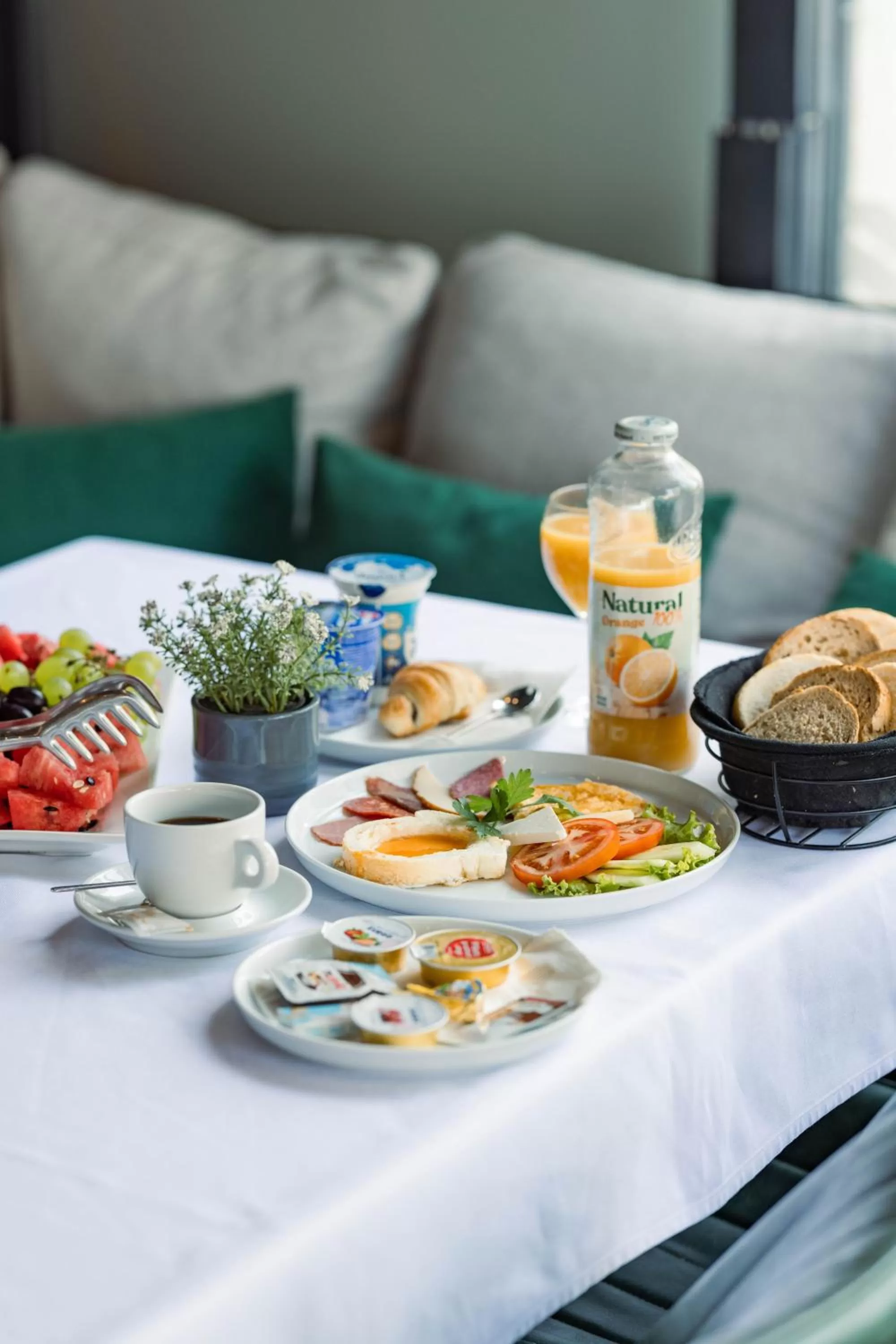 Breakfast in Hotel Prishtina