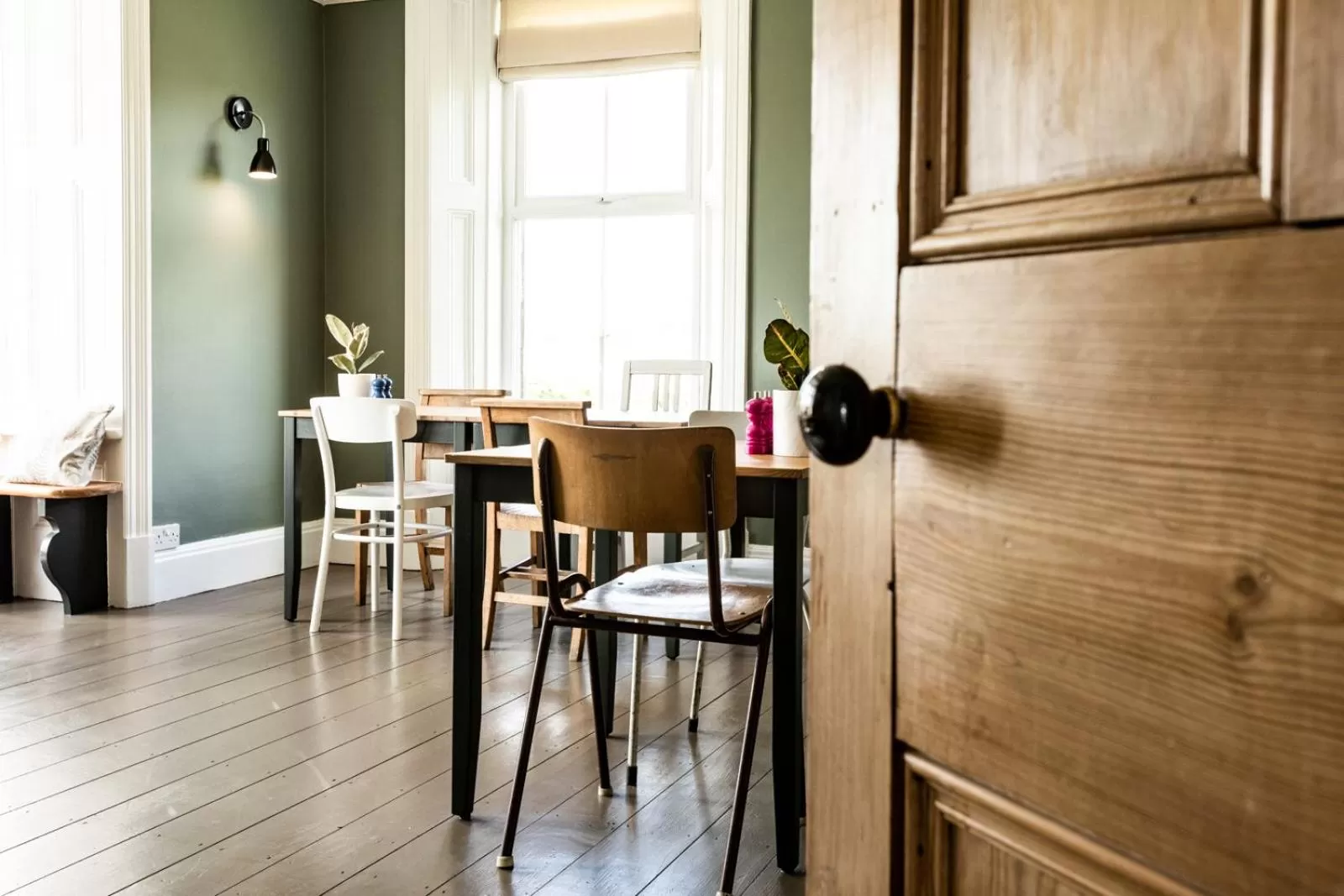 Dining area in The Old Vicarage