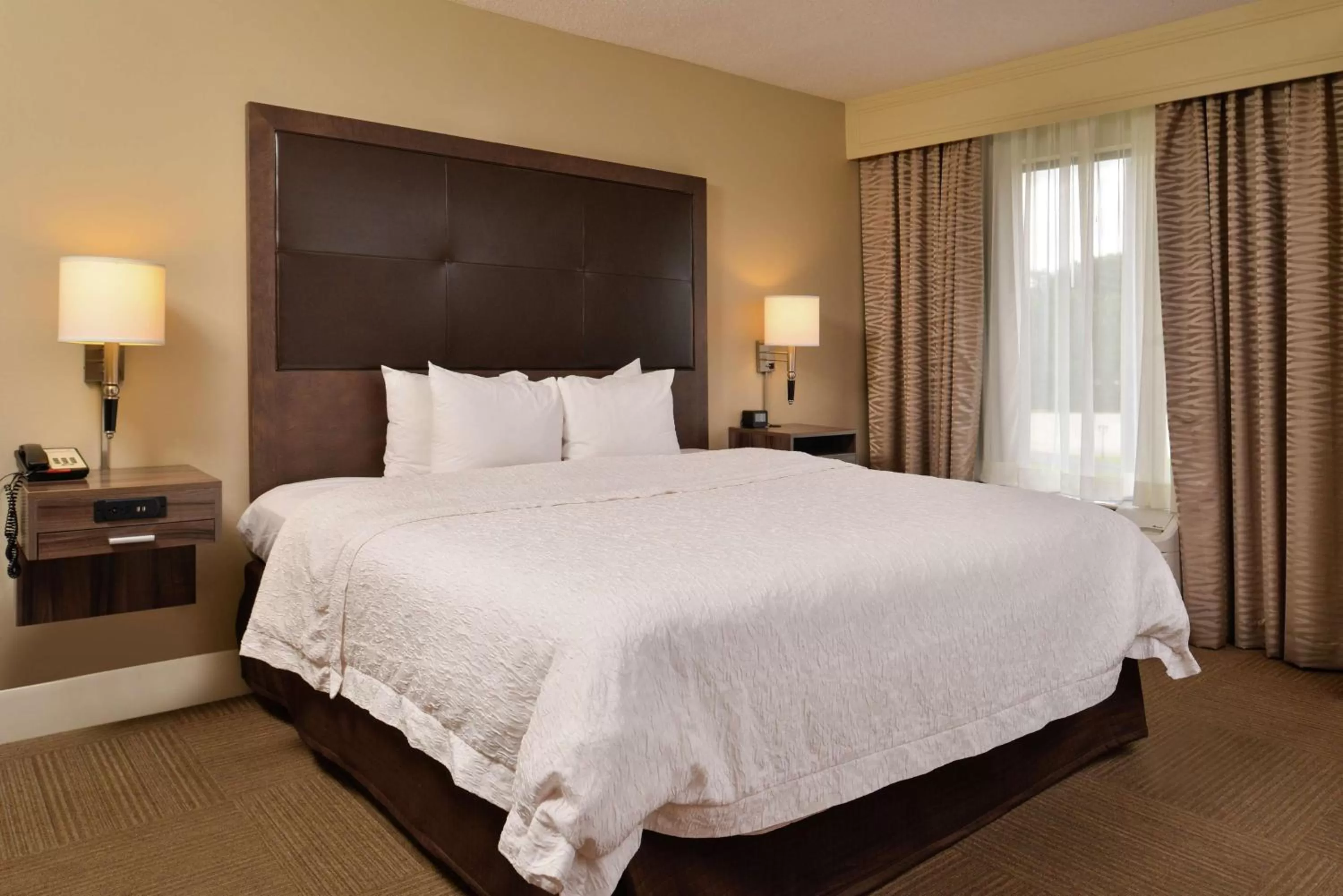 Bed in Hampton Inn South Hill