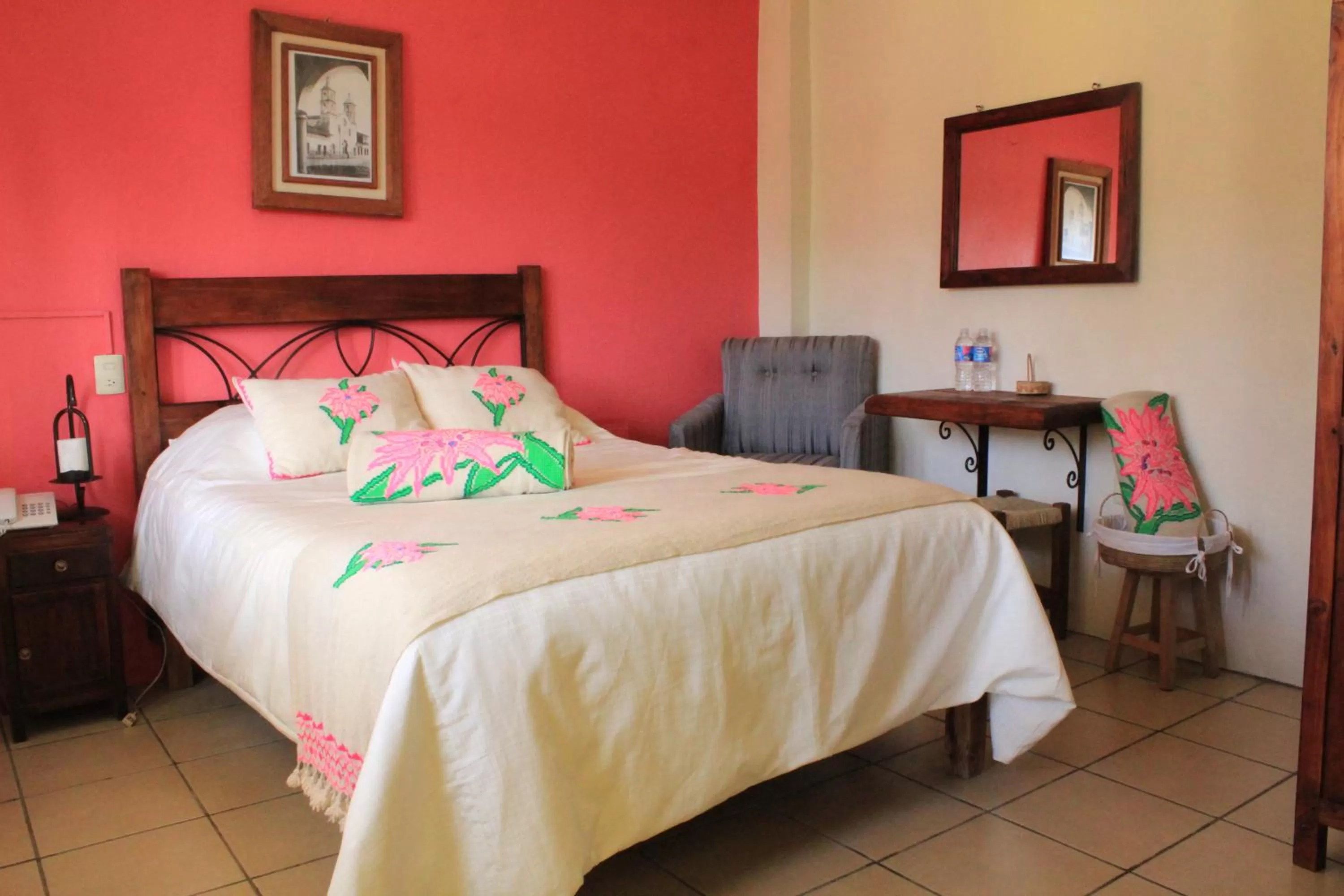 Bed in Hotel San Jorge