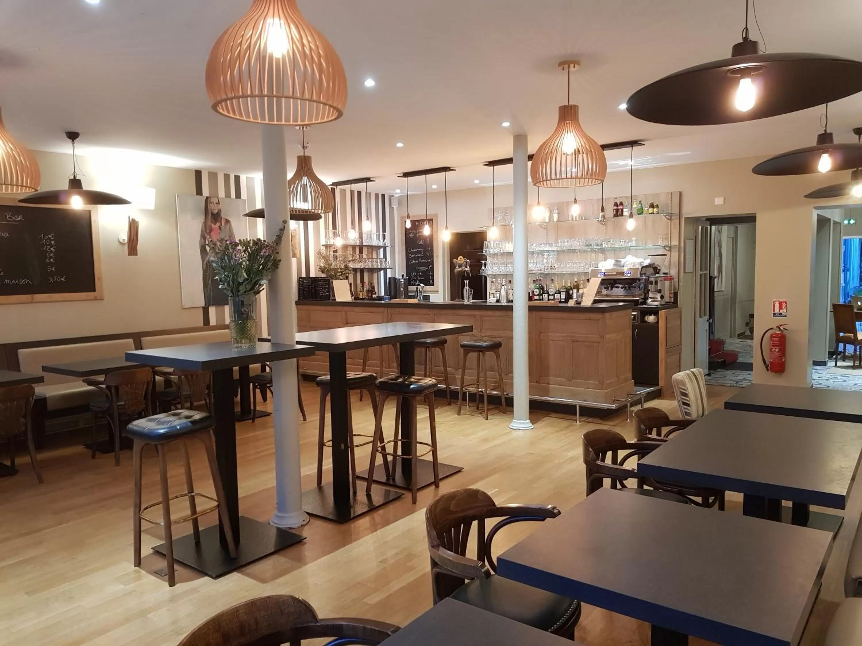 Lounge or bar in Les Cabines