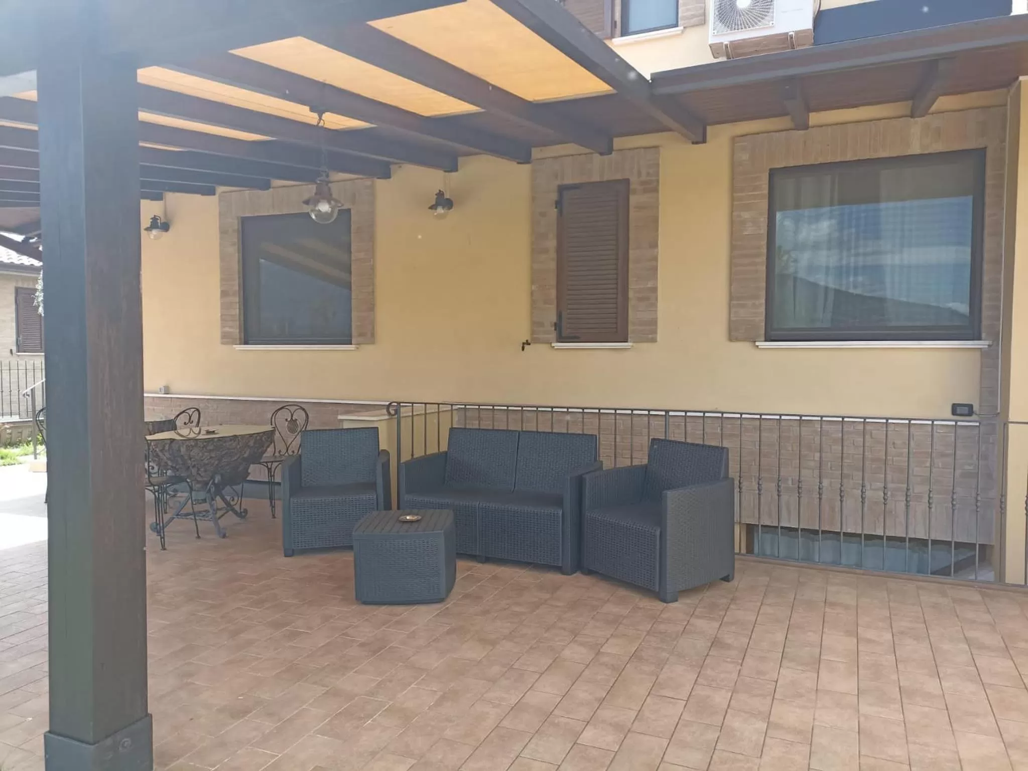 Patio in BELLA ASSISI B & B