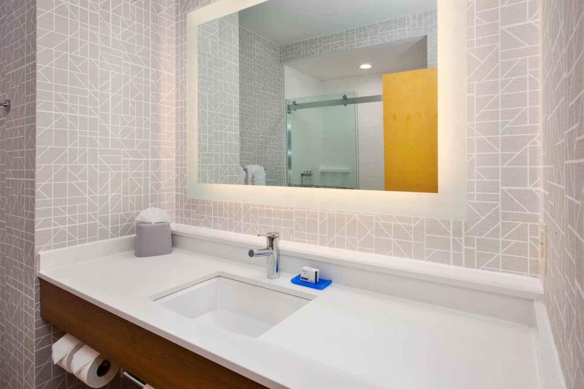 Bathroom in Holiday Inn Express Absecon-Atlantic City Area by IHG