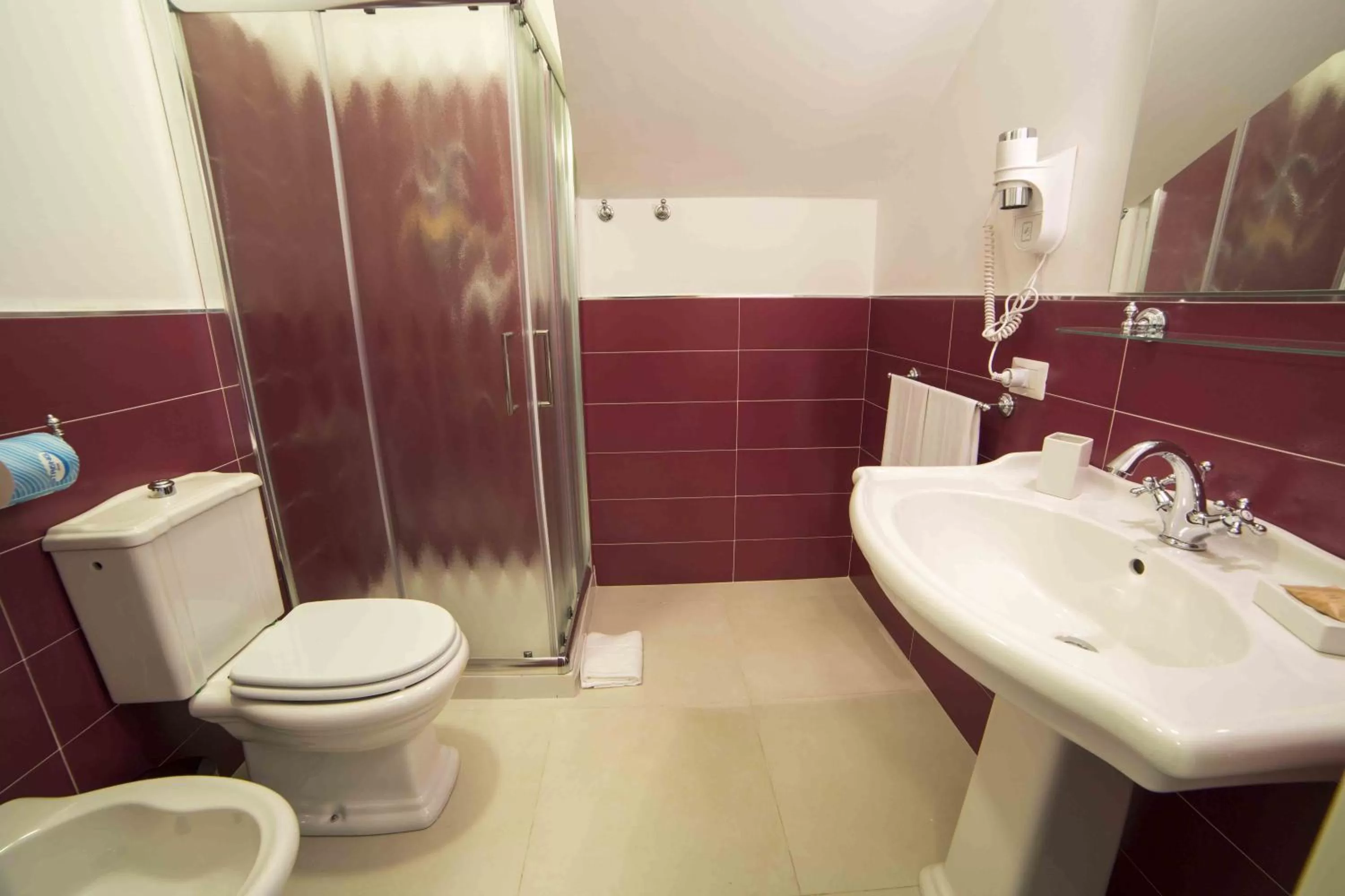 Shower in Dimora De Mauro