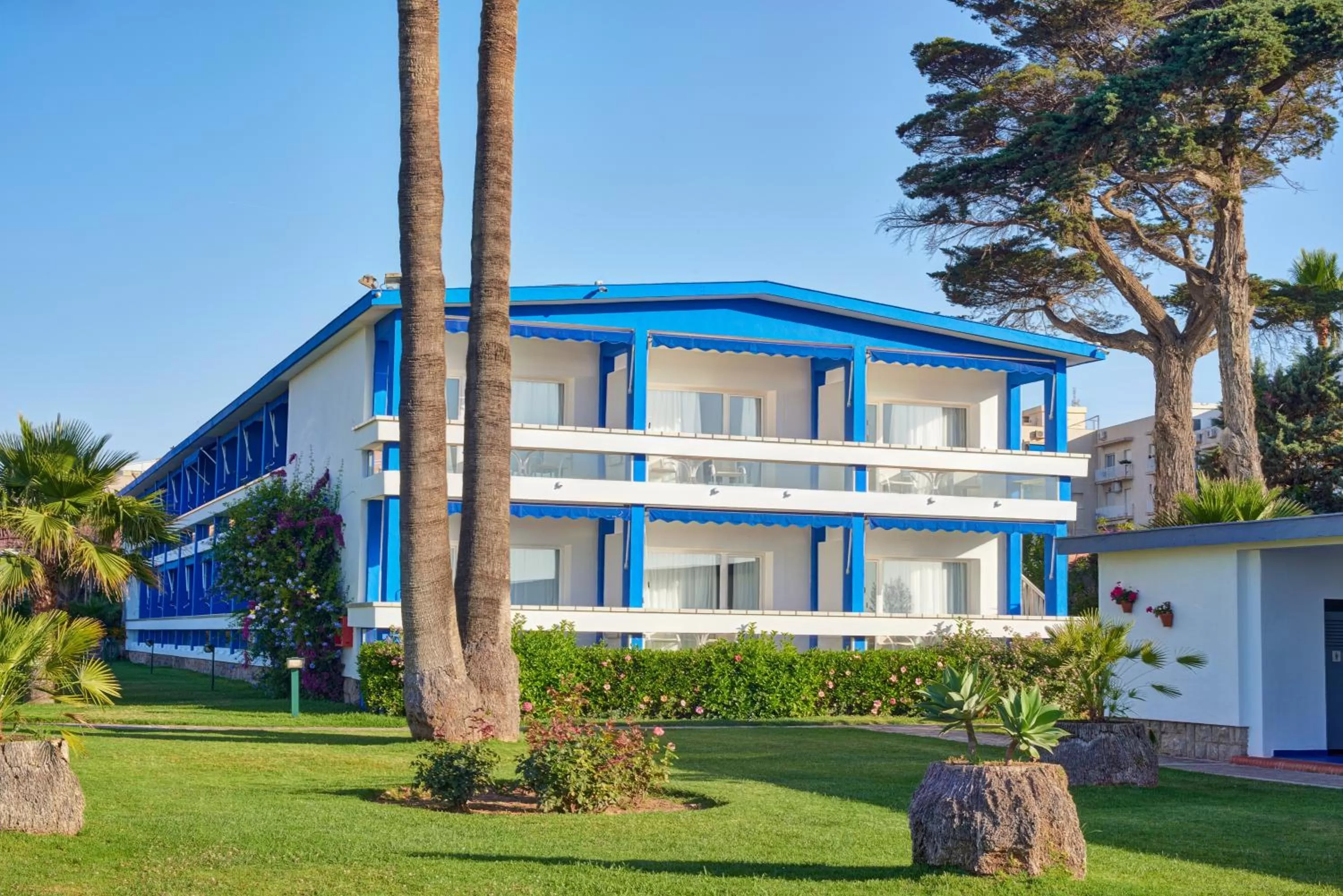 Garden in Parador de Benicarló